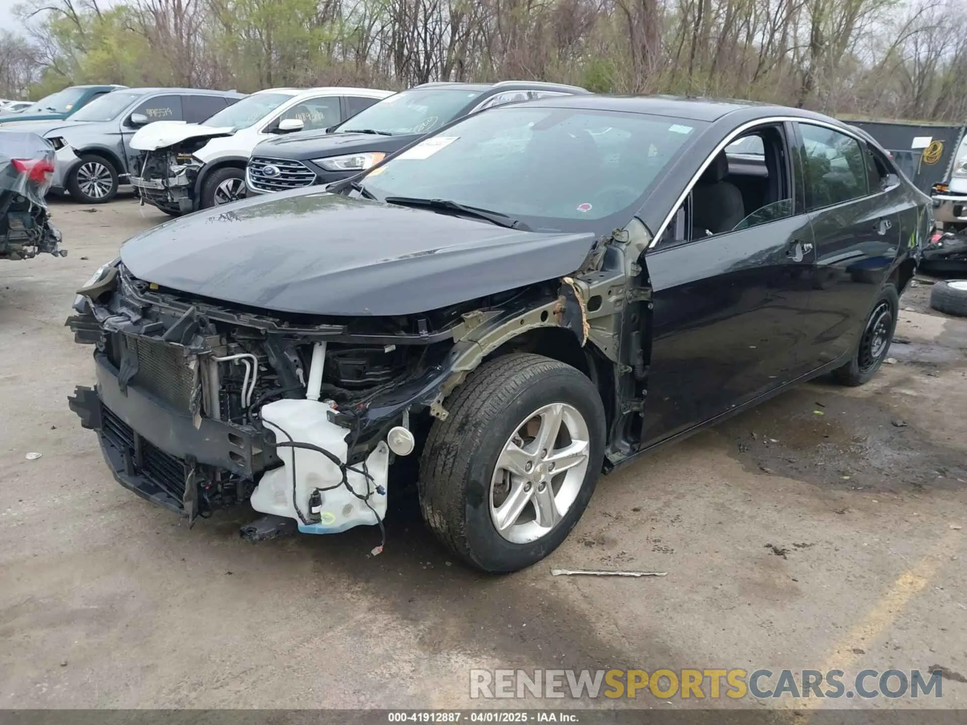 2 Photograph of a damaged car 1G1ZB5ST2NF204673 CHEVROLET MALIBU 2022