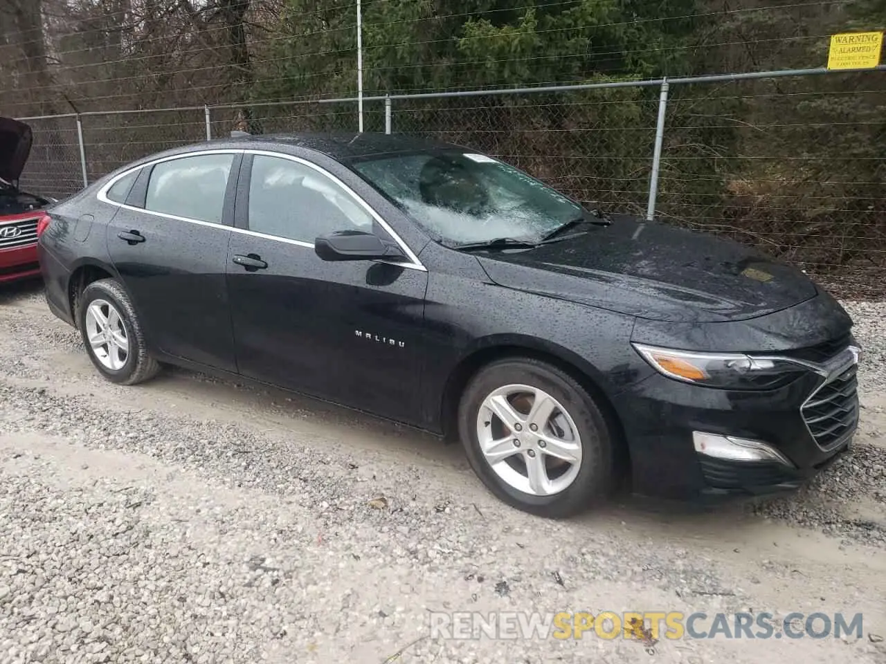 4 Фотография поврежденного автомобиля 1G1ZB5ST3NF187706 CHEVROLET MALIBU 2022