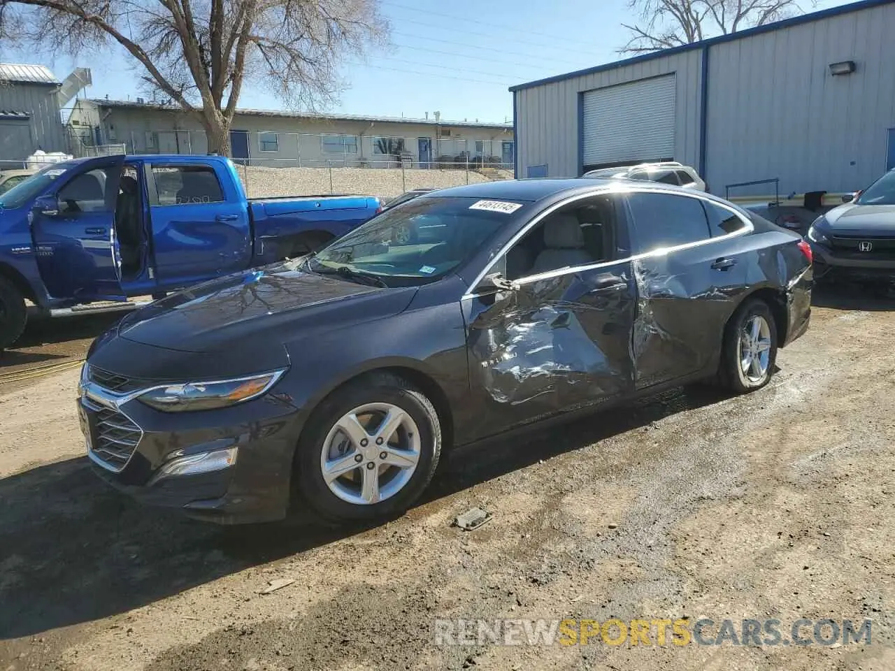 1 Photograph of a damaged car 1G1ZB5ST3NF190282 CHEVROLET MALIBU 2022