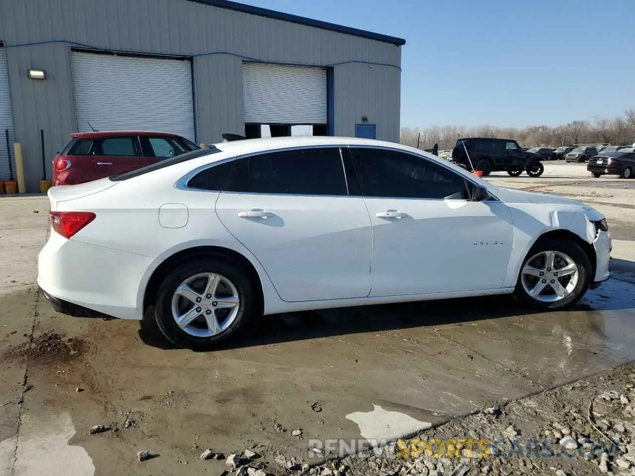 3 Photograph of a damaged car 1G1ZB5ST3NF191867 CHEVROLET MALIBU 2022