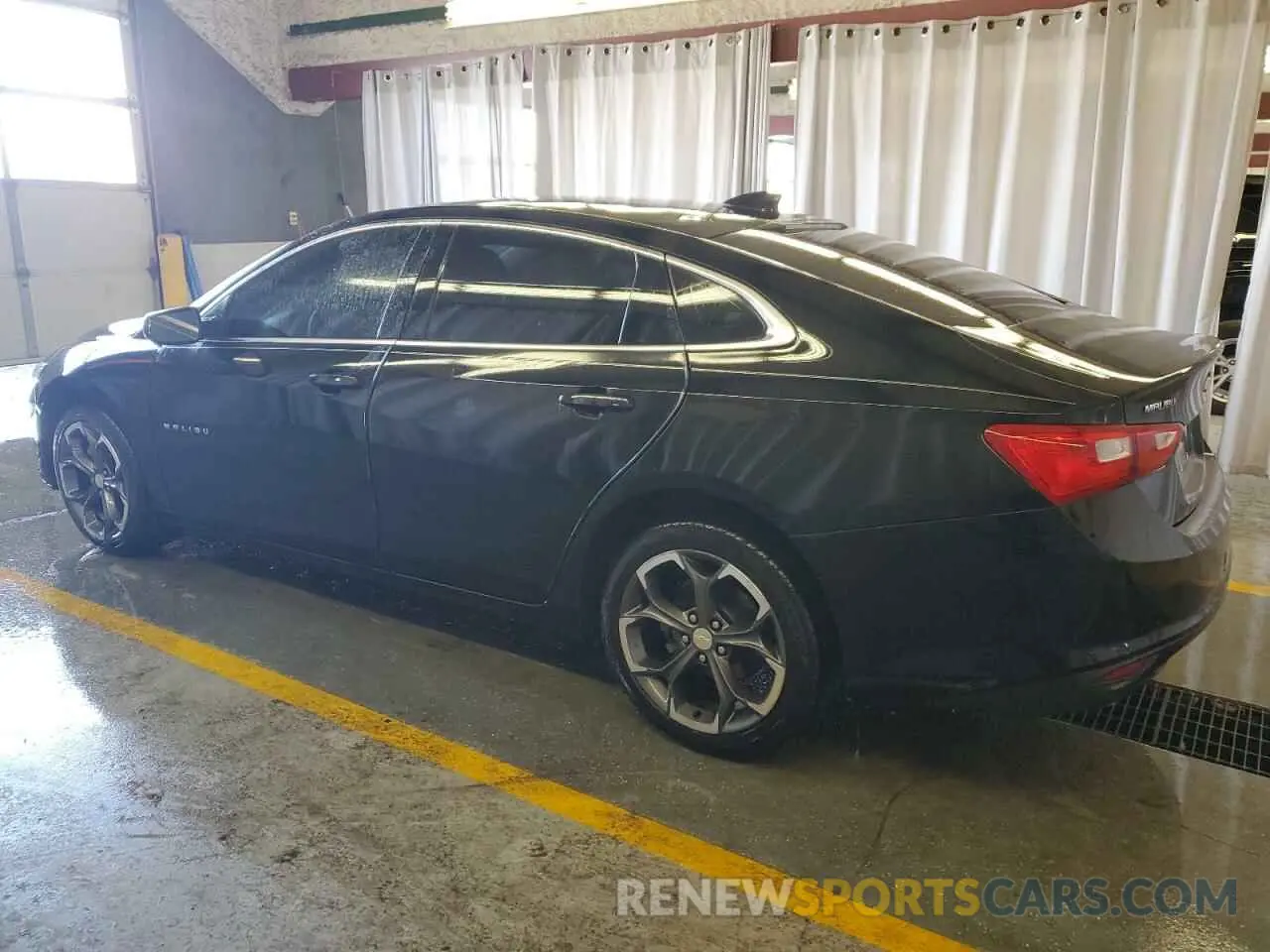 2 Photograph of a damaged car 1G1ZB5ST3NF202043 CHEVROLET MALIBU 2022