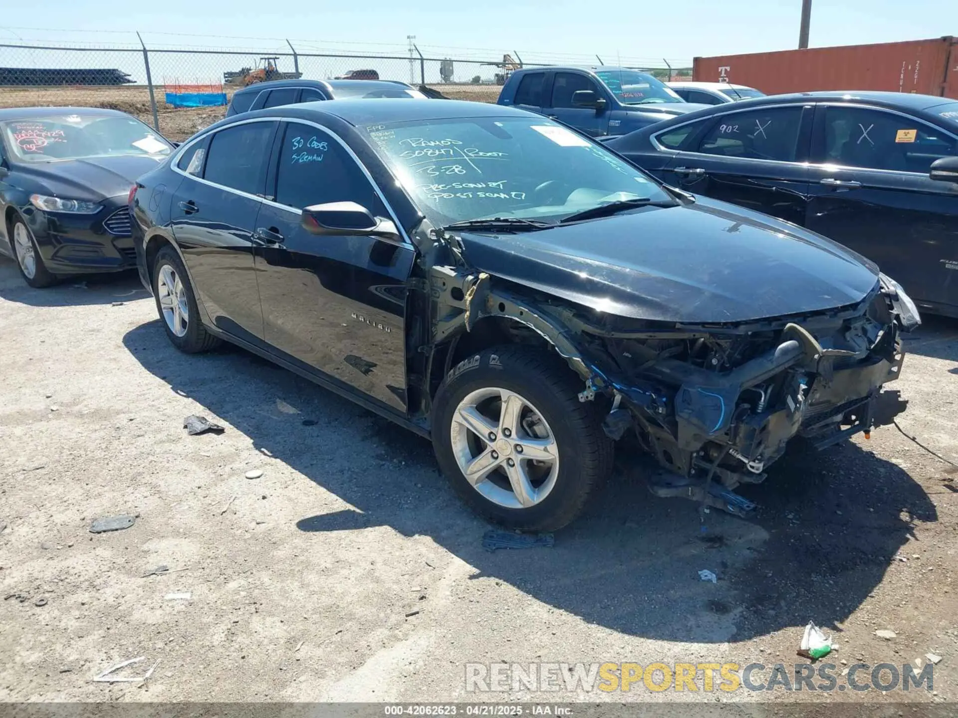 1 Фотография поврежденного автомобиля 1G1ZB5ST4NF188752 CHEVROLET MALIBU 2022