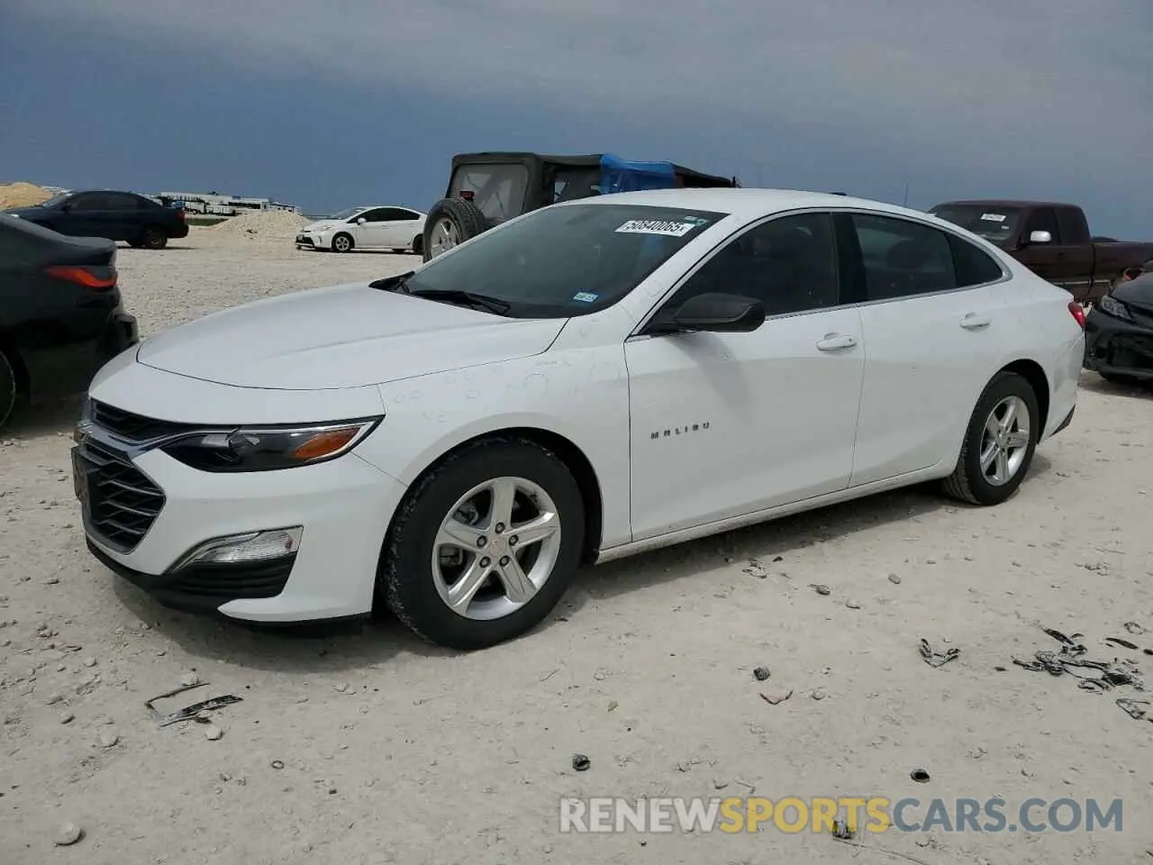 1 Photograph of a damaged car 1G1ZB5ST4NF191103 CHEVROLET MALIBU 2022