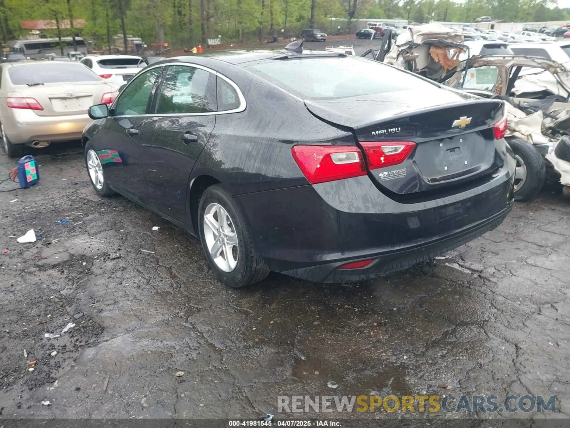 3 Фотография поврежденного автомобиля 1G1ZB5ST5NF191840 CHEVROLET MALIBU 2022