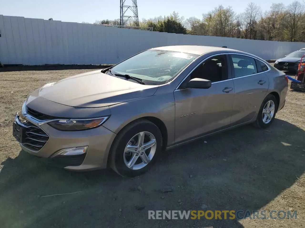 1 Photograph of a damaged car 1G1ZB5ST5NF192017 CHEVROLET MALIBU 2022