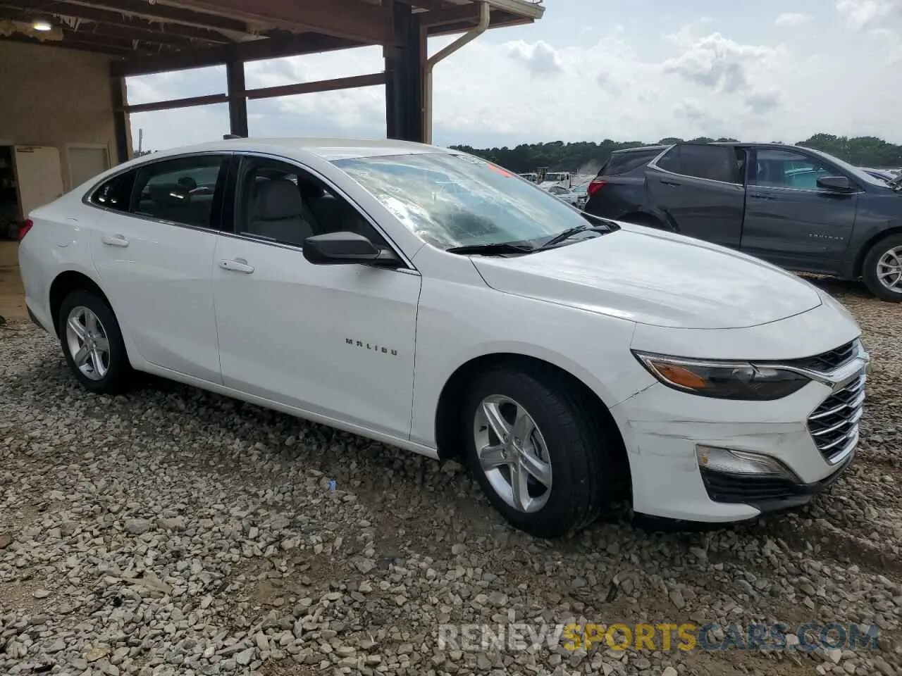 4 Photograph of a damaged car 1G1ZB5ST6NF187585 CHEVROLET MALIBU 2022