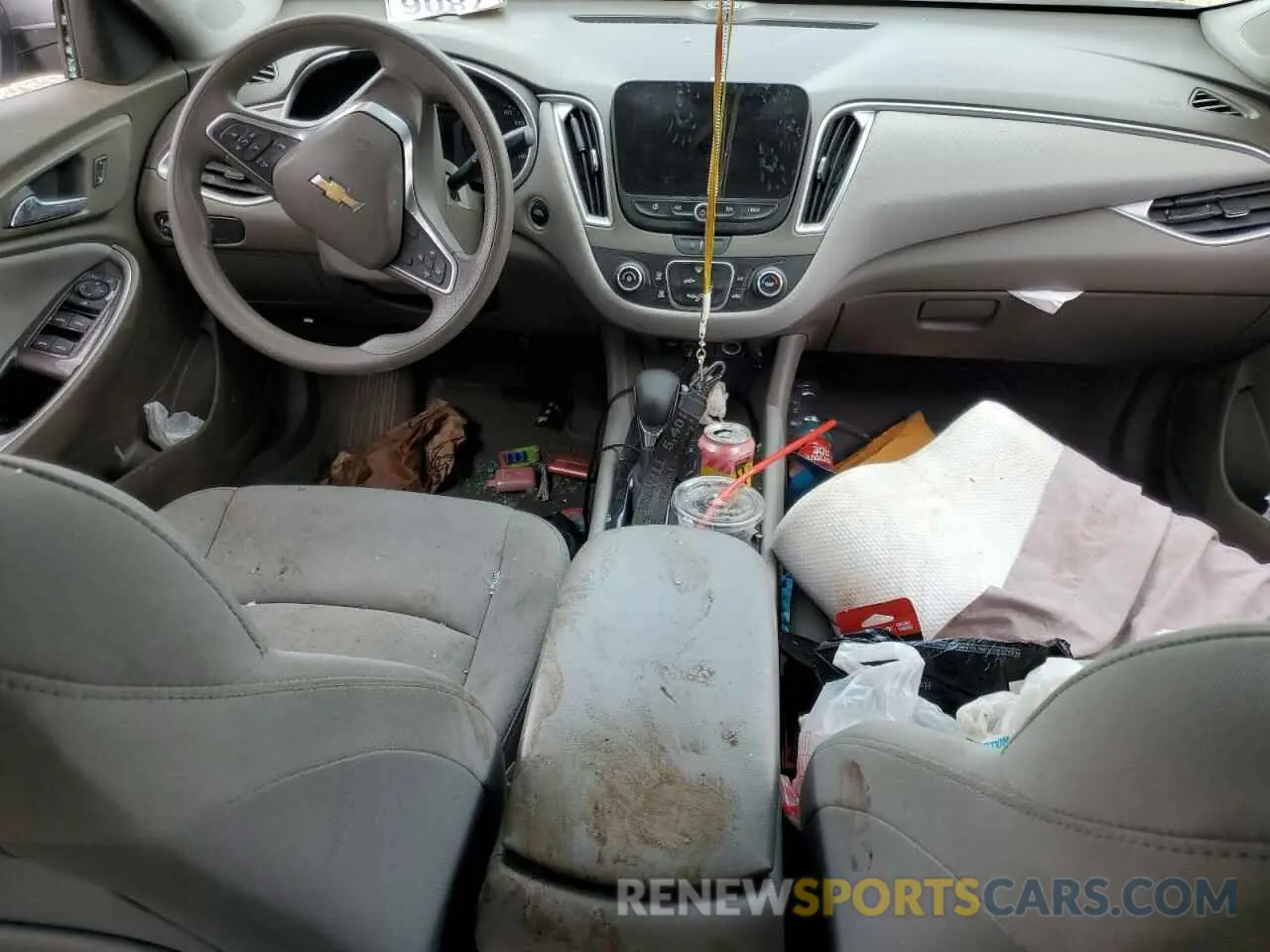 8 Photograph of a damaged car 1G1ZB5ST6NF187585 CHEVROLET MALIBU 2022