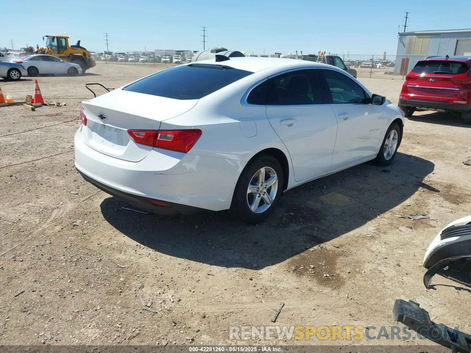4 Photograph of a damaged car 1G1ZB5ST6NF209505 CHEVROLET MALIBU 2022