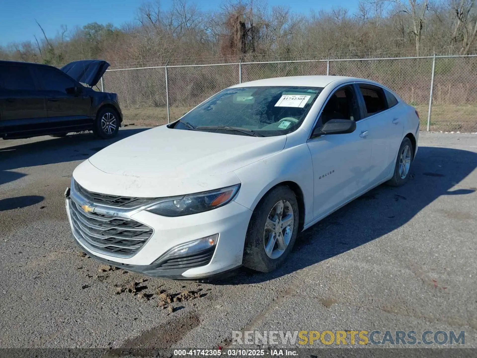 2 Photograph of a damaged car 1G1ZB5ST7NF206130 CHEVROLET MALIBU 2022