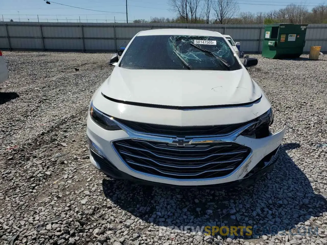 5 Photograph of a damaged car 1G1ZB5ST7NF214454 CHEVROLET MALIBU 2022