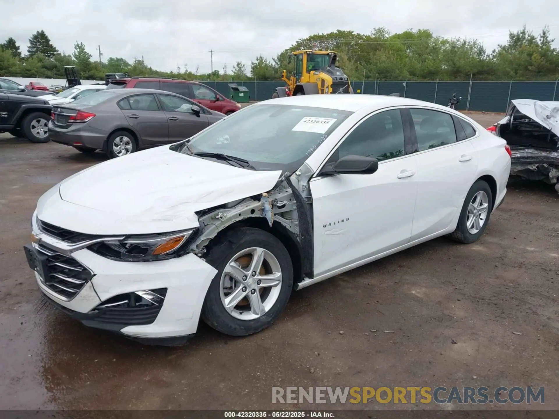 6 Photograph of a damaged car 1G1ZB5ST8NF186308 CHEVROLET MALIBU 2022