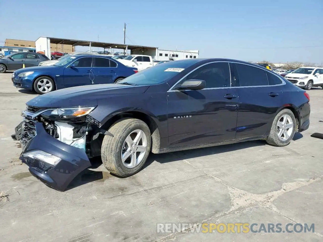 1 Photograph of a damaged car 1G1ZB5ST8NF192271 CHEVROLET MALIBU 2022