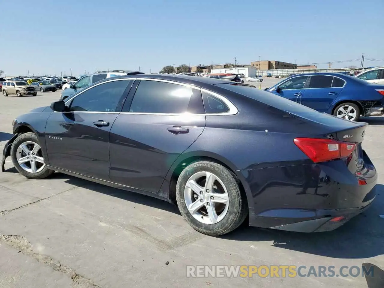 2 Photograph of a damaged car 1G1ZB5ST8NF192271 CHEVROLET MALIBU 2022