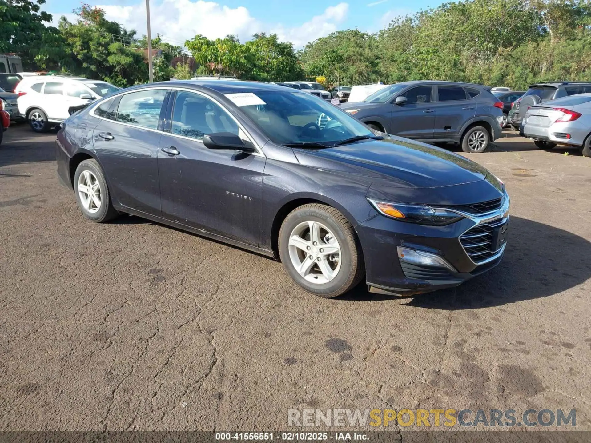 1 Photograph of a damaged car 1G1ZB5STXNF186987 CHEVROLET MALIBU 2022