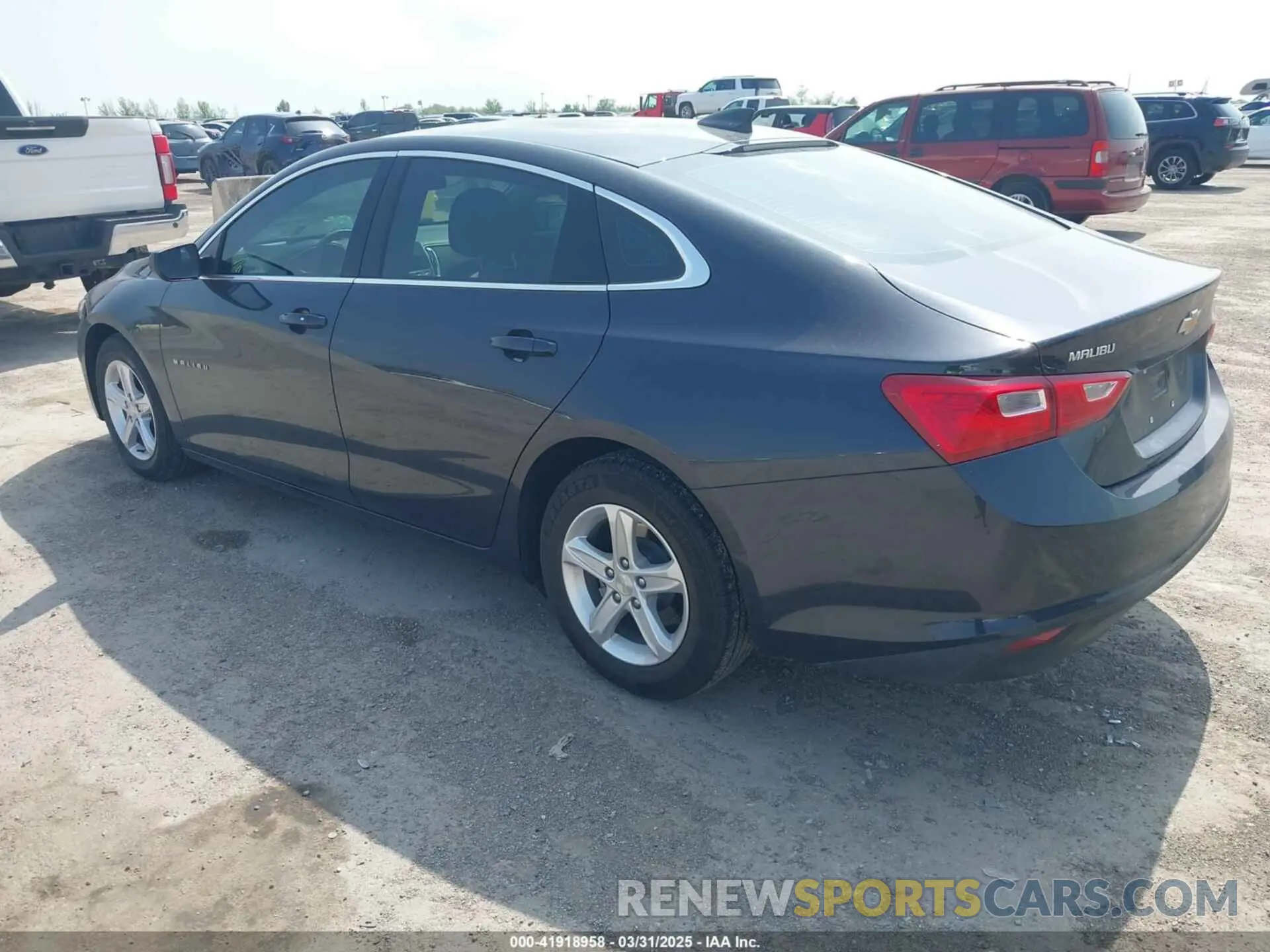 3 Photograph of a damaged car 1G1ZB5STXNF213220 CHEVROLET MALIBU 2022