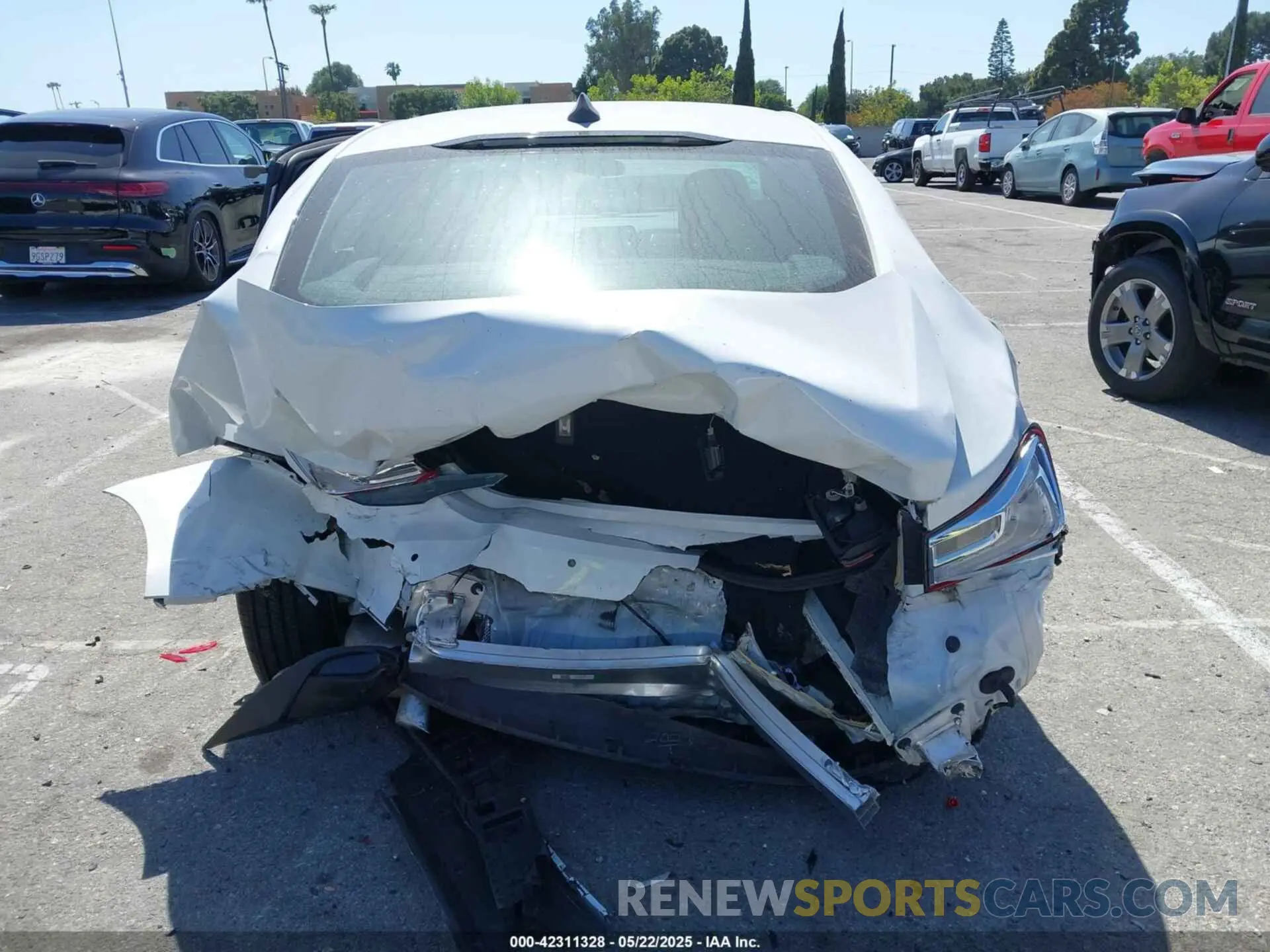 16 Photograph of a damaged car 1G1ZC5ST0NF186123 CHEVROLET MALIBU 2022