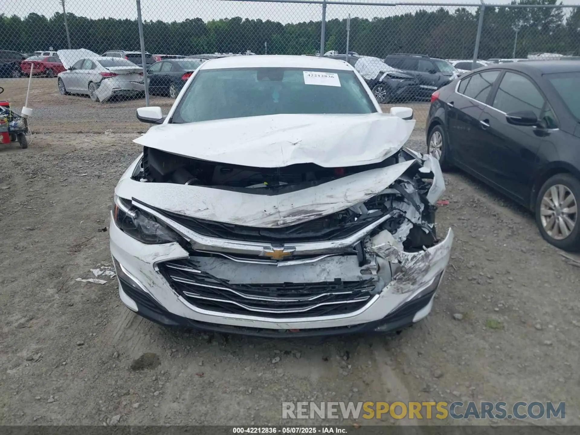 12 Photograph of a damaged car 1G1ZC5ST1NF175308 CHEVROLET MALIBU 2022