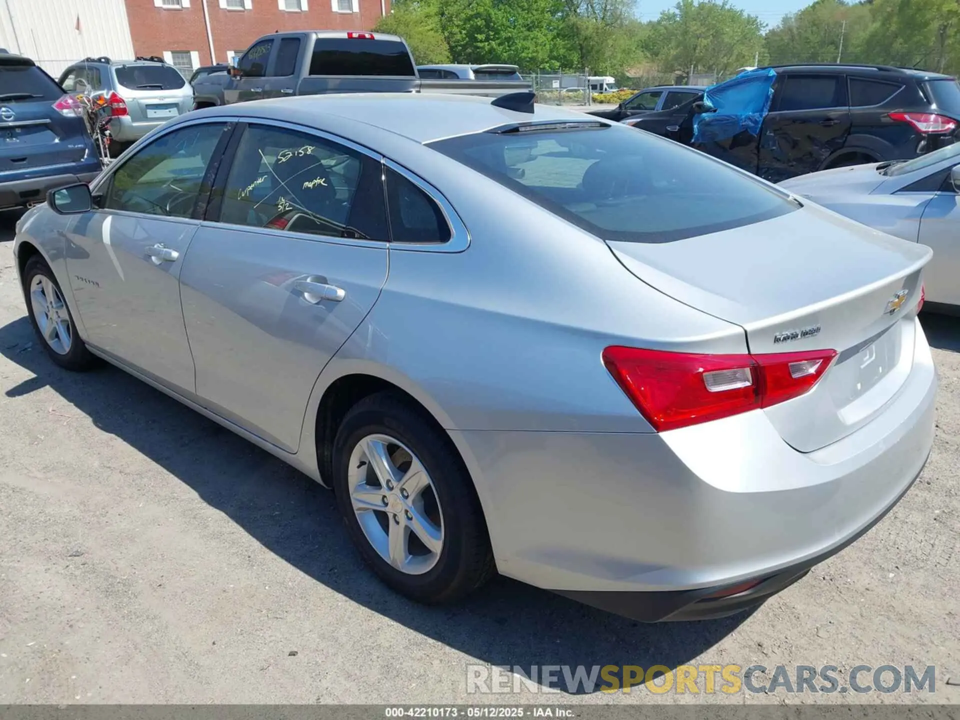 3 Фотография поврежденного автомобиля 1G1ZC5ST2NF164303 CHEVROLET MALIBU 2022