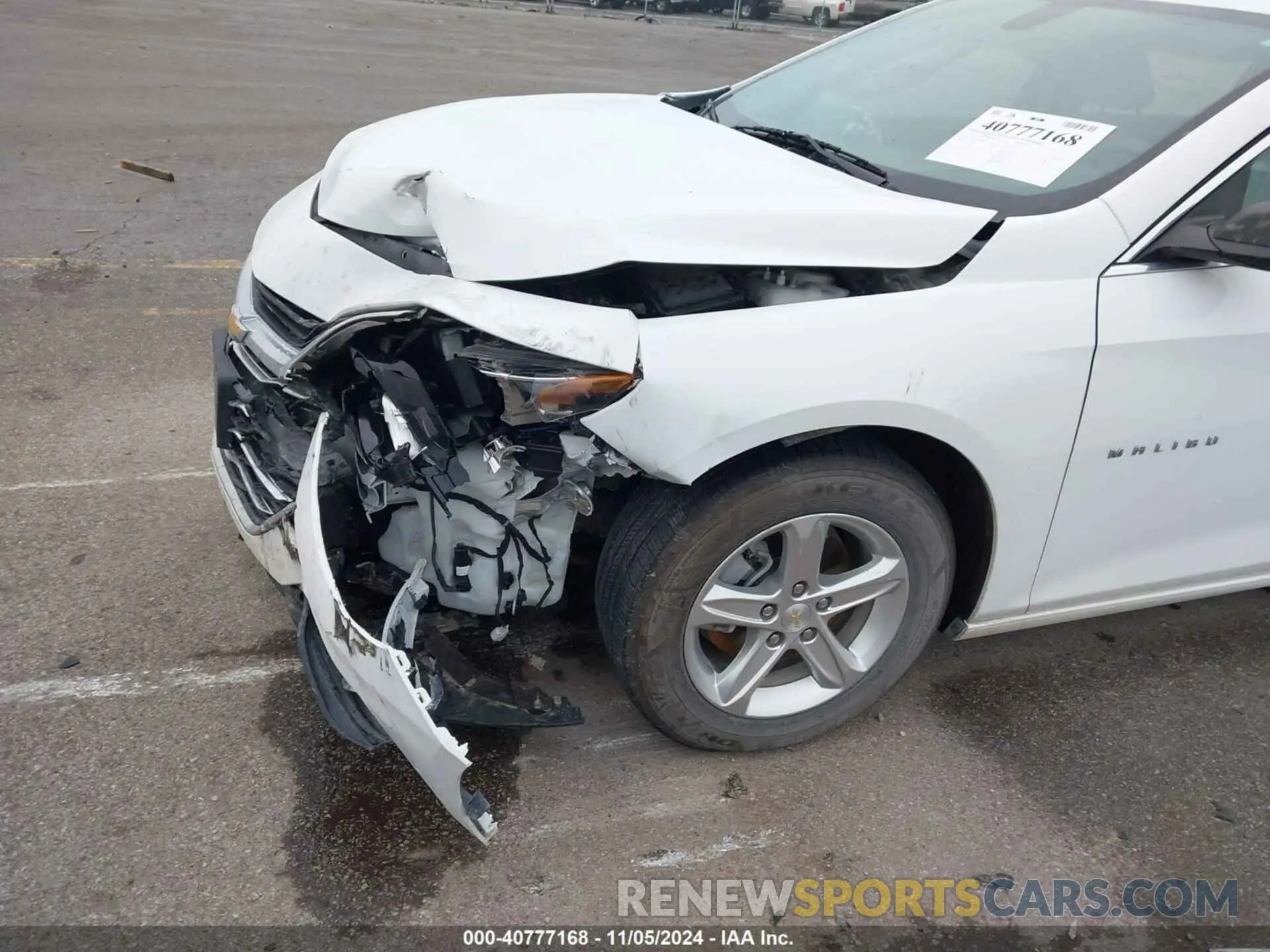 6 Photograph of a damaged car 1G1ZC5ST3NF184916 CHEVROLET MALIBU 2022