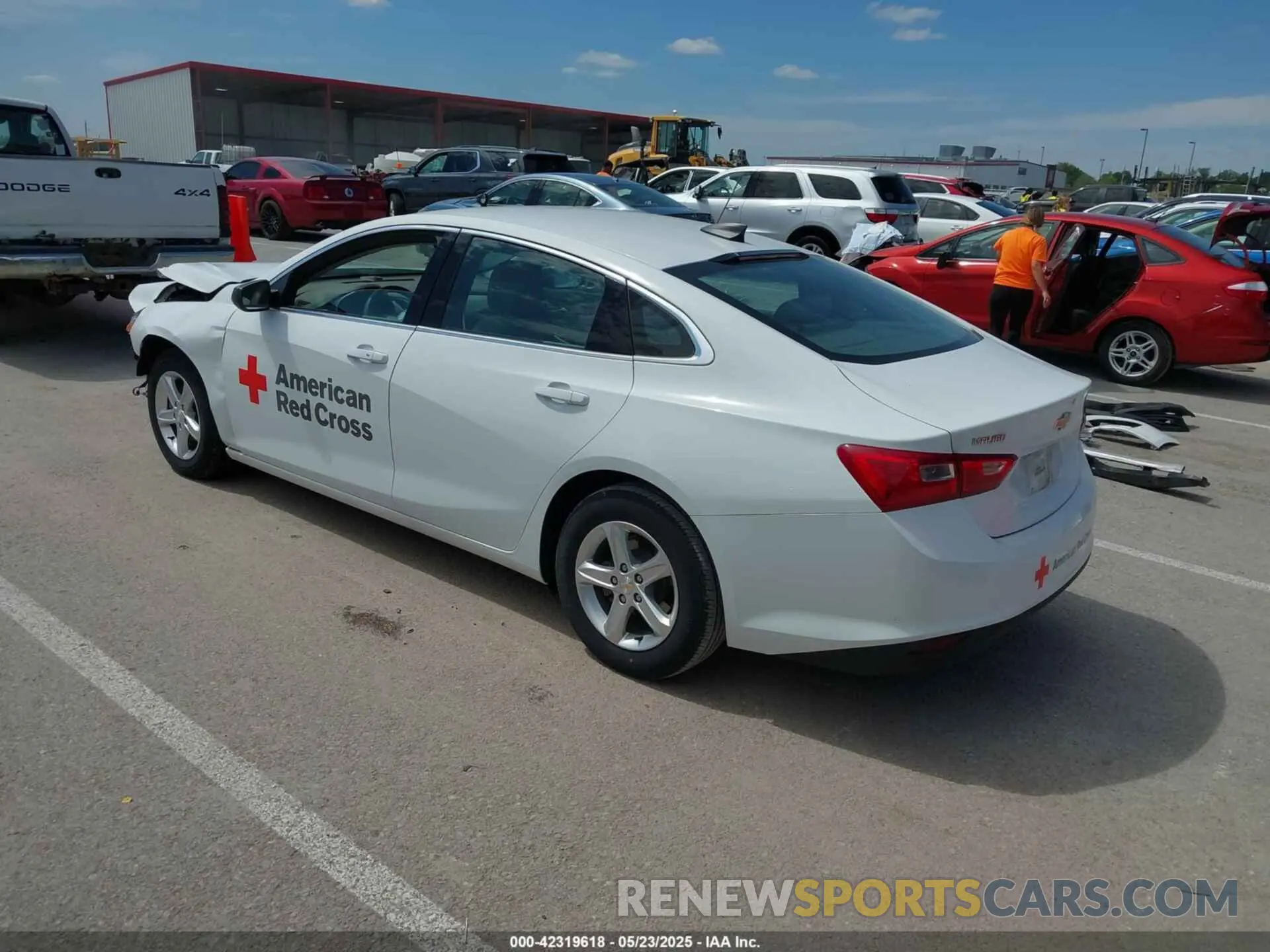3 Фотография поврежденного автомобиля 1G1ZC5ST4NF175433 CHEVROLET MALIBU 2022
