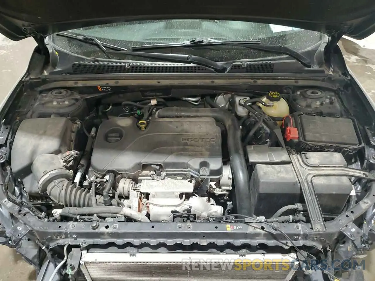 11 Фотография поврежденного автомобиля 1G1ZC5ST4NF176615 CHEVROLET MALIBU 2022