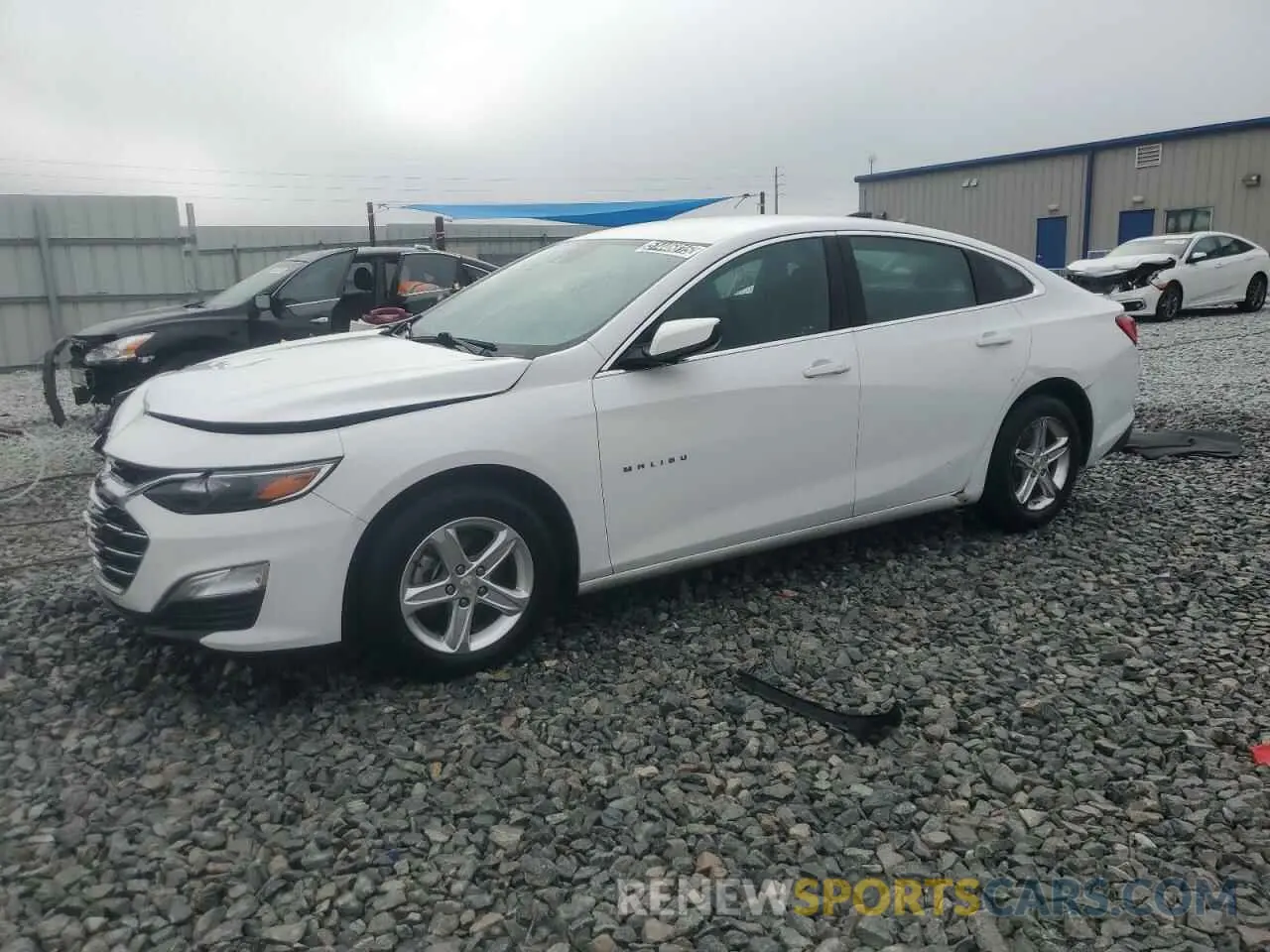1 Photograph of a damaged car 1G1ZC5ST5NF138956 CHEVROLET MALIBU 2022