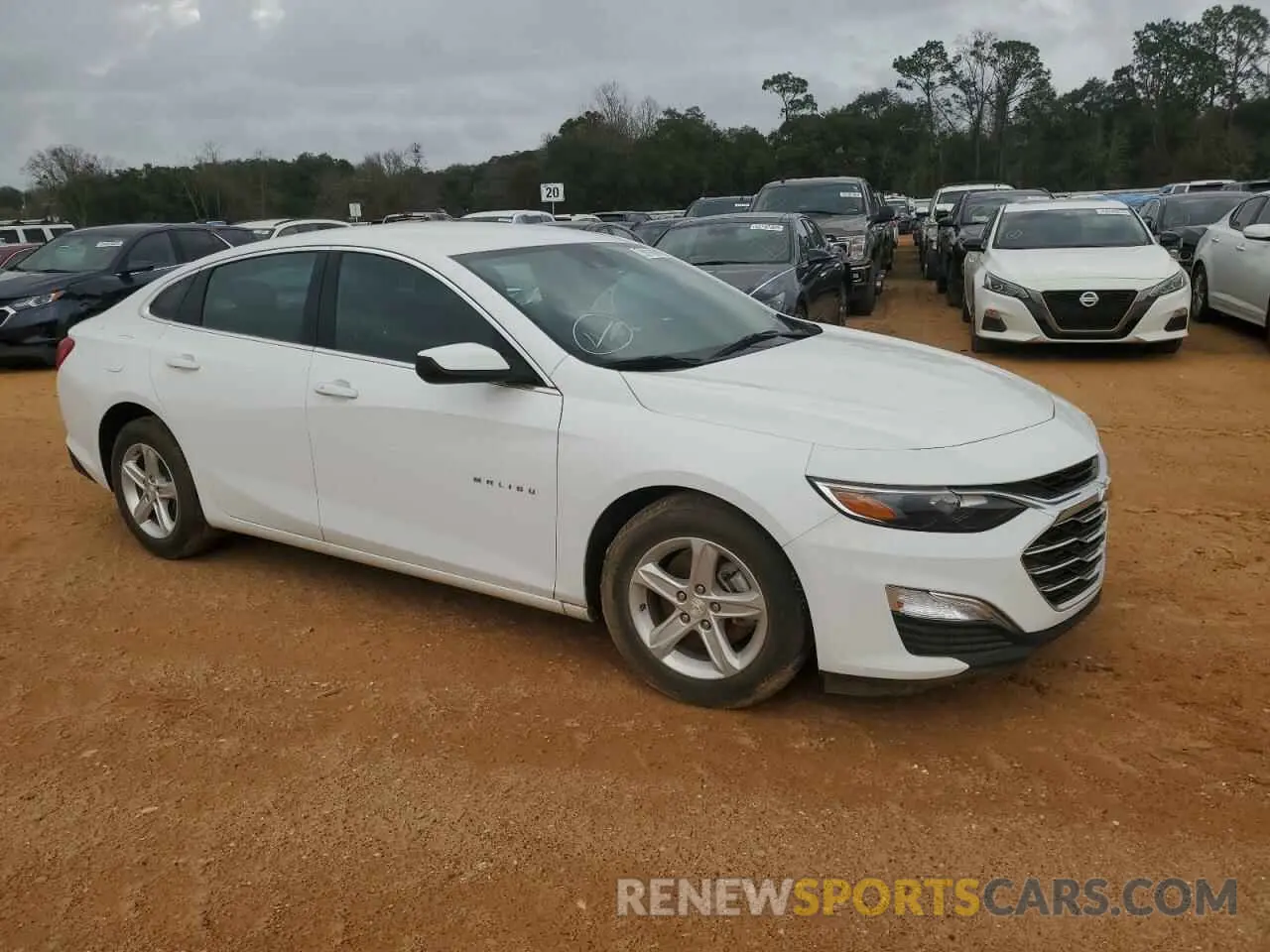 4 Photograph of a damaged car 1G1ZC5ST7NF151403 CHEVROLET MALIBU 2022