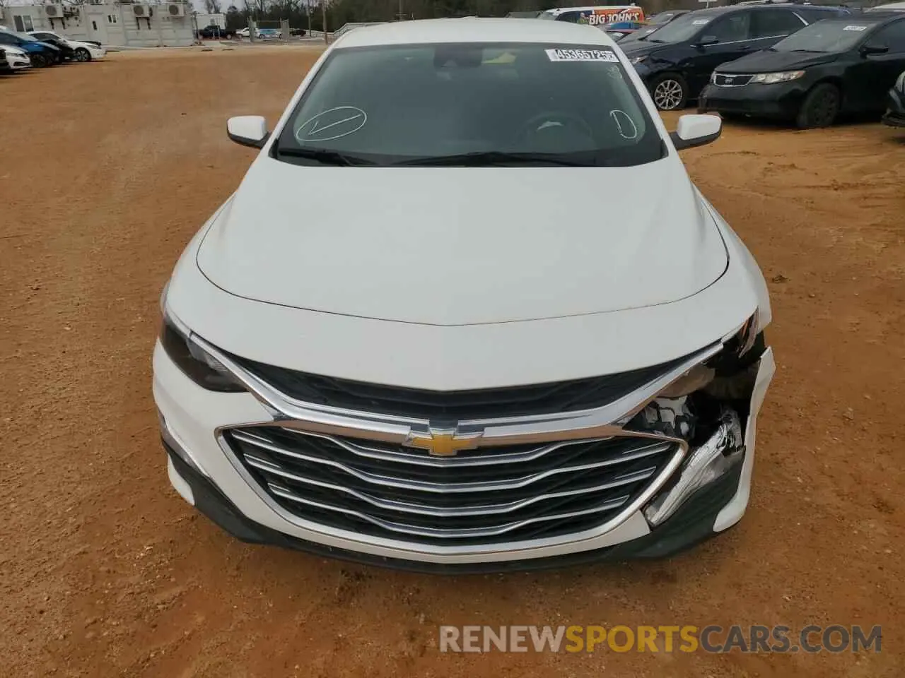 5 Photograph of a damaged car 1G1ZC5ST7NF151403 CHEVROLET MALIBU 2022