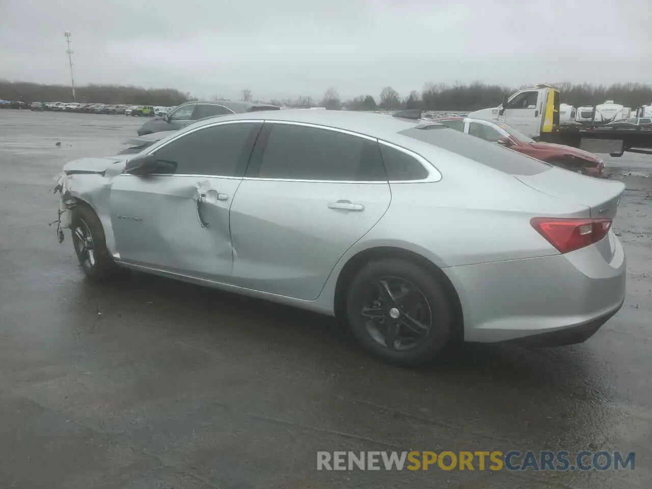 2 Photograph of a damaged car 1G1ZC5ST8NF155217 CHEVROLET MALIBU 2022
