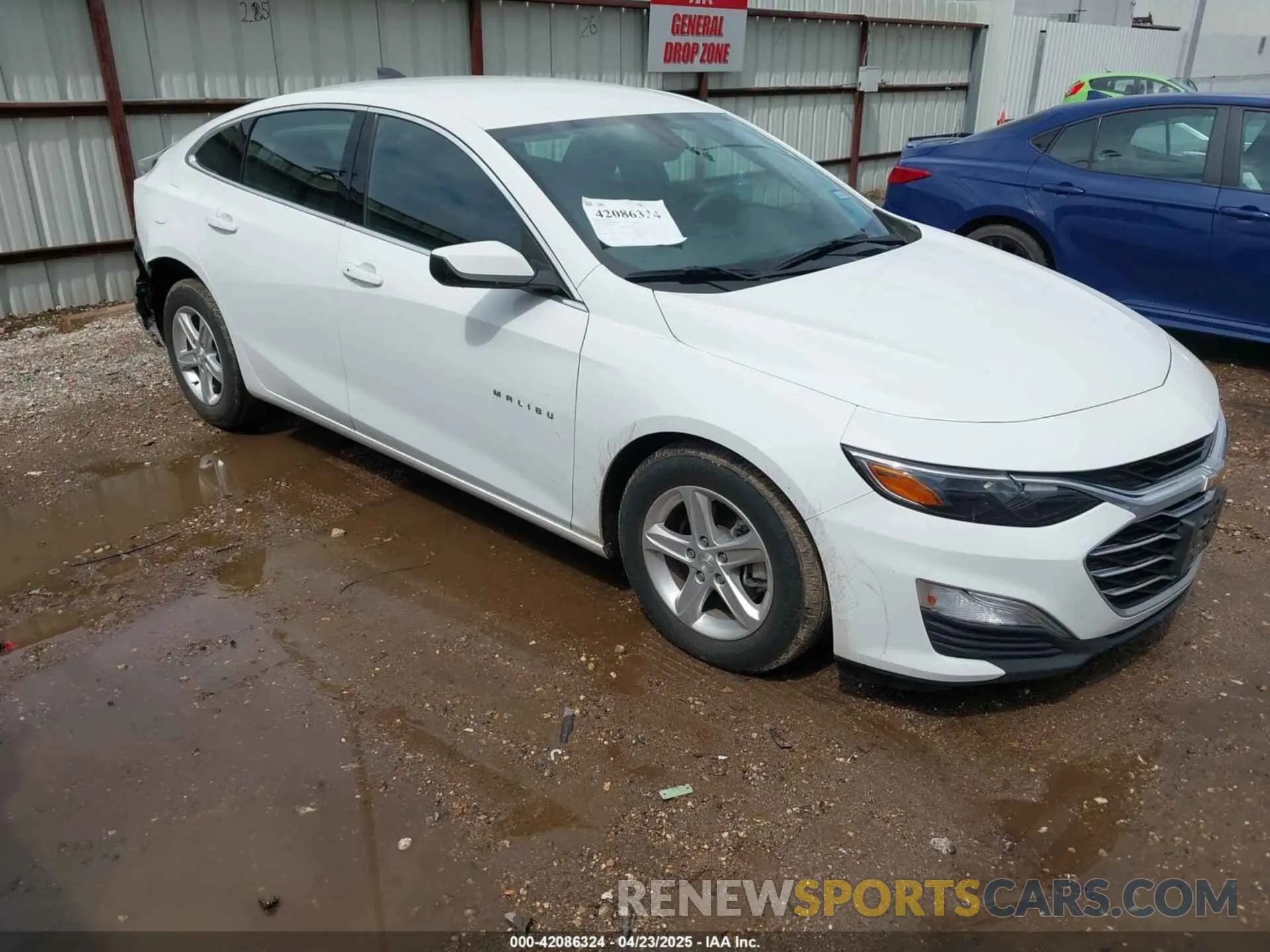 1 Фотография поврежденного автомобиля 1G1ZC5ST9NF151385 CHEVROLET MALIBU 2022