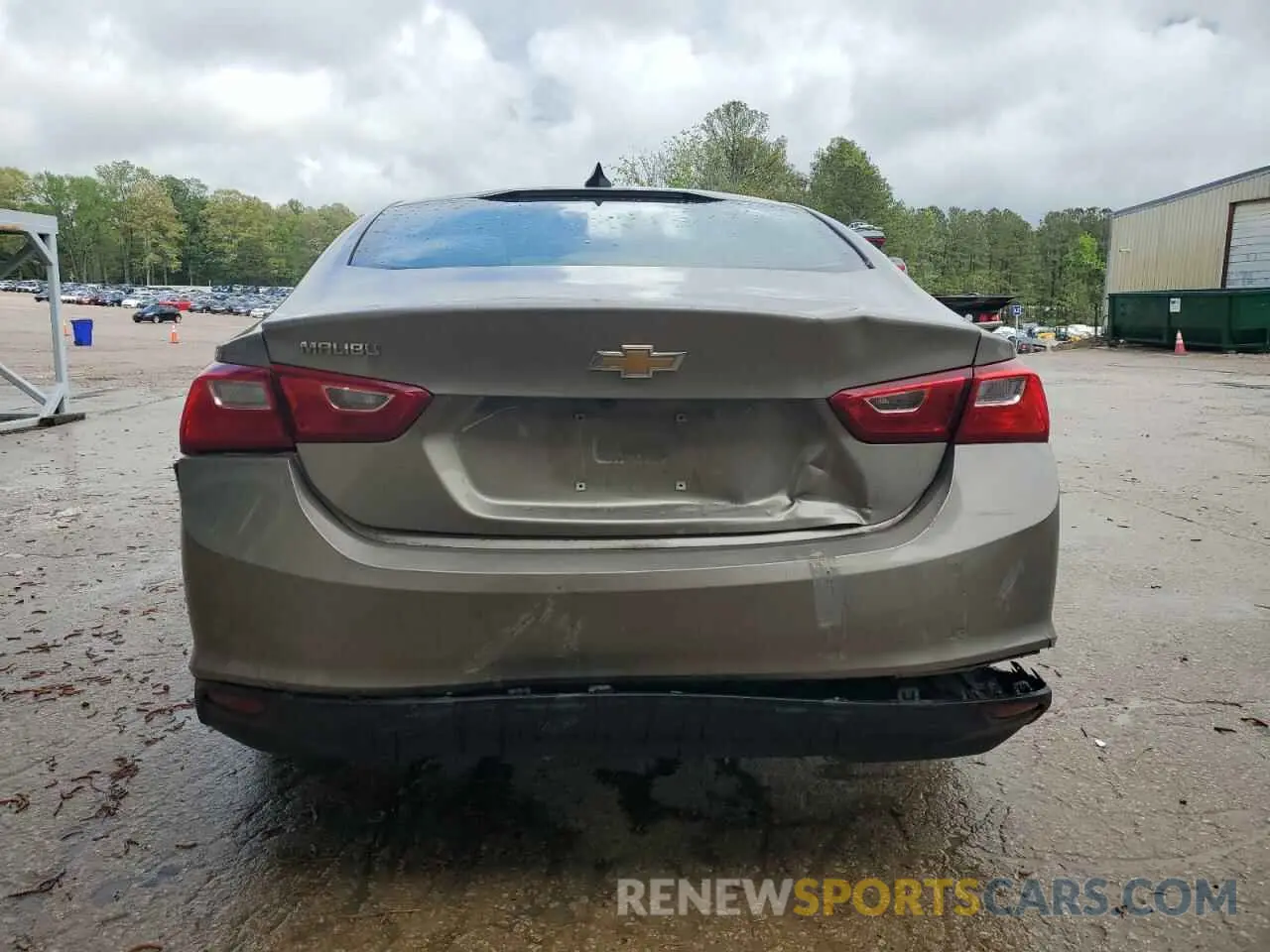 6 Photograph of a damaged car 1G1ZC5STXNF166655 CHEVROLET MALIBU 2022