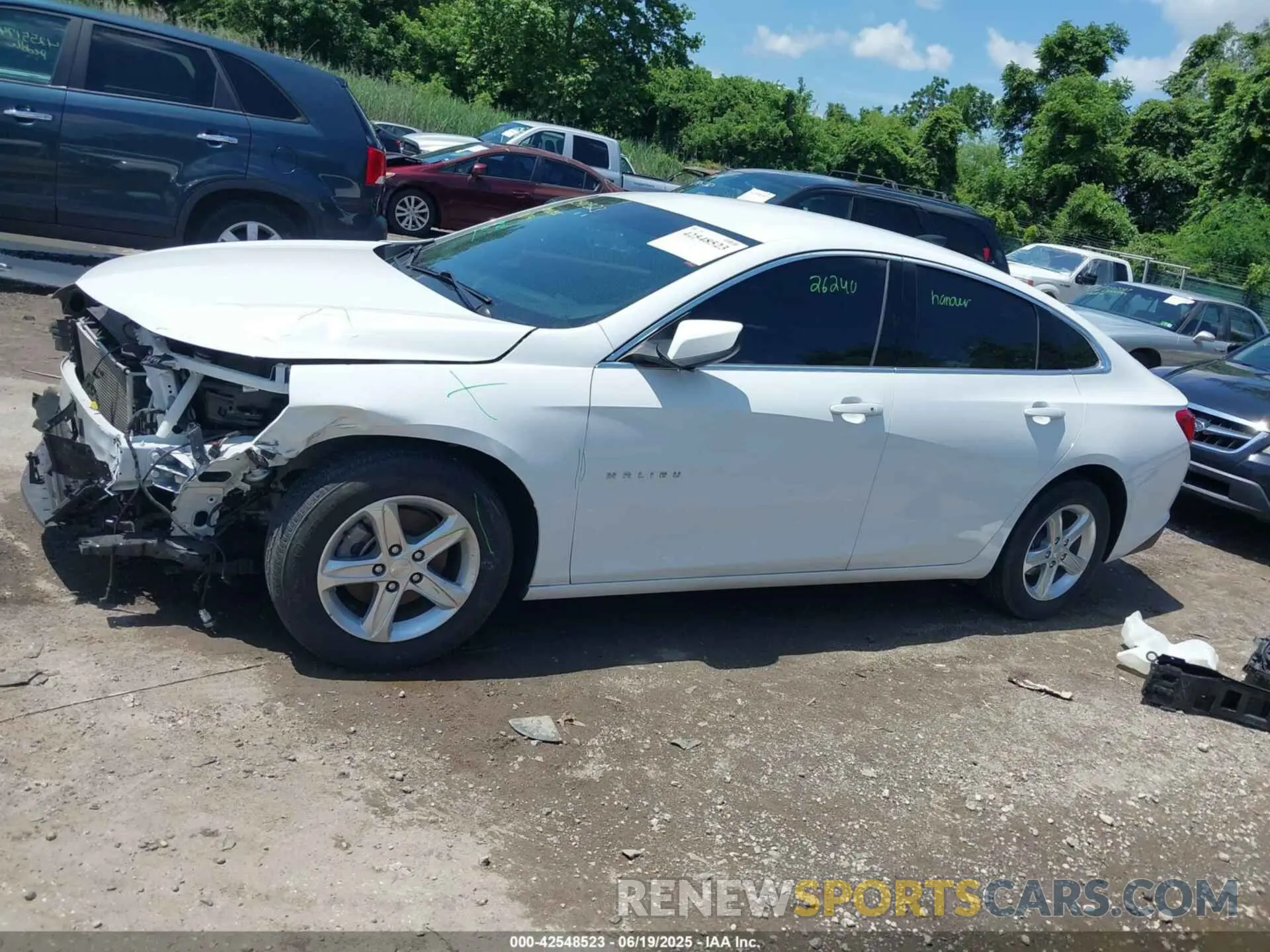 15 Photograph of a damaged car 1G1ZC5STXNF171936 CHEVROLET MALIBU 2022