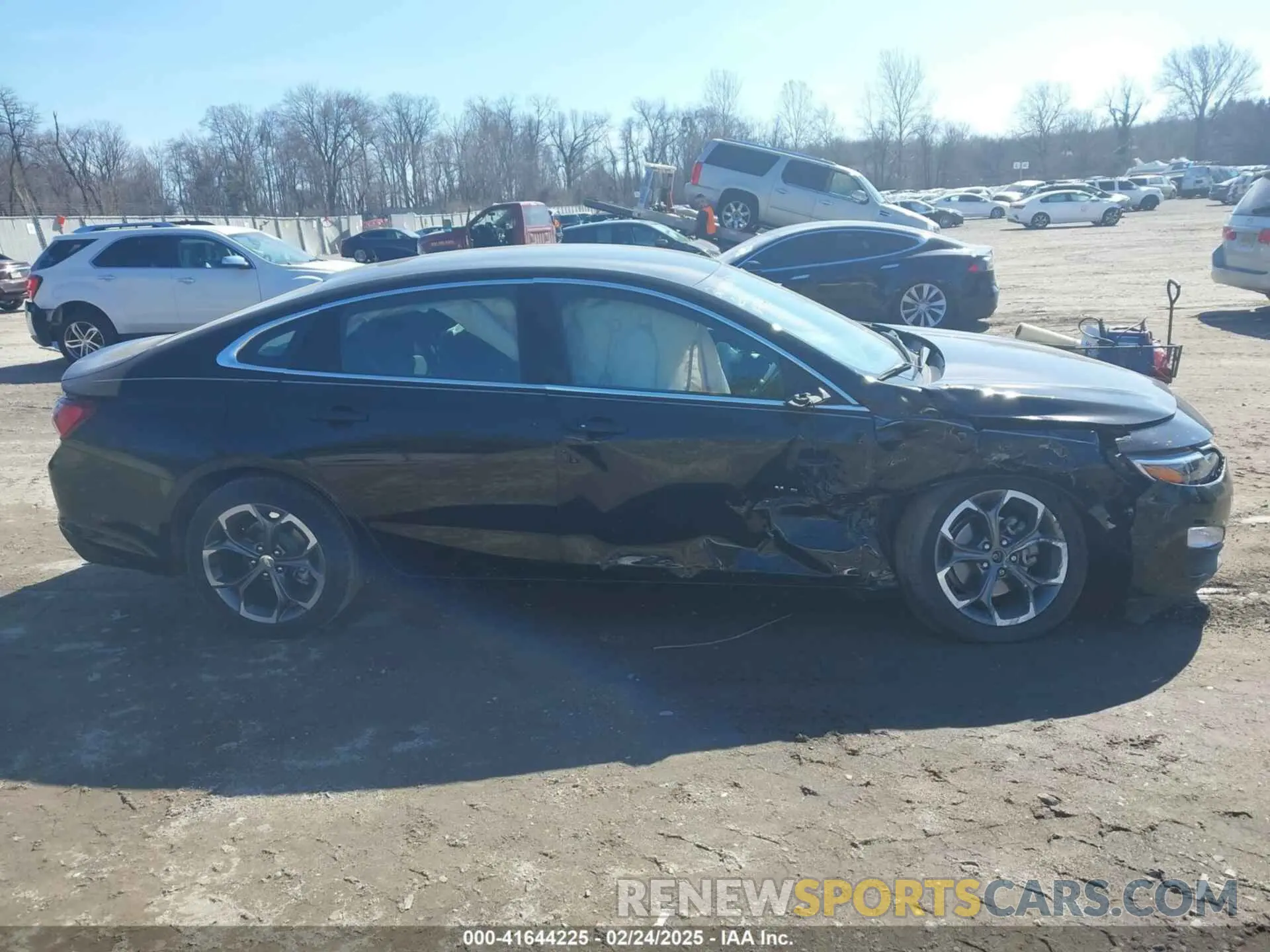 13 Photograph of a damaged car 1G1ZD5ST0NF104114 CHEVROLET MALIBU 2022