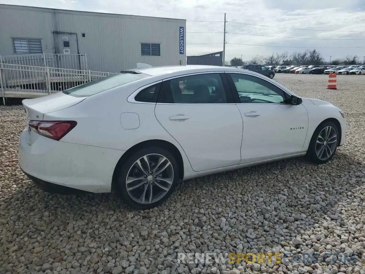 3 Photograph of a damaged car 1G1ZD5ST0NF113878 CHEVROLET MALIBU 2022