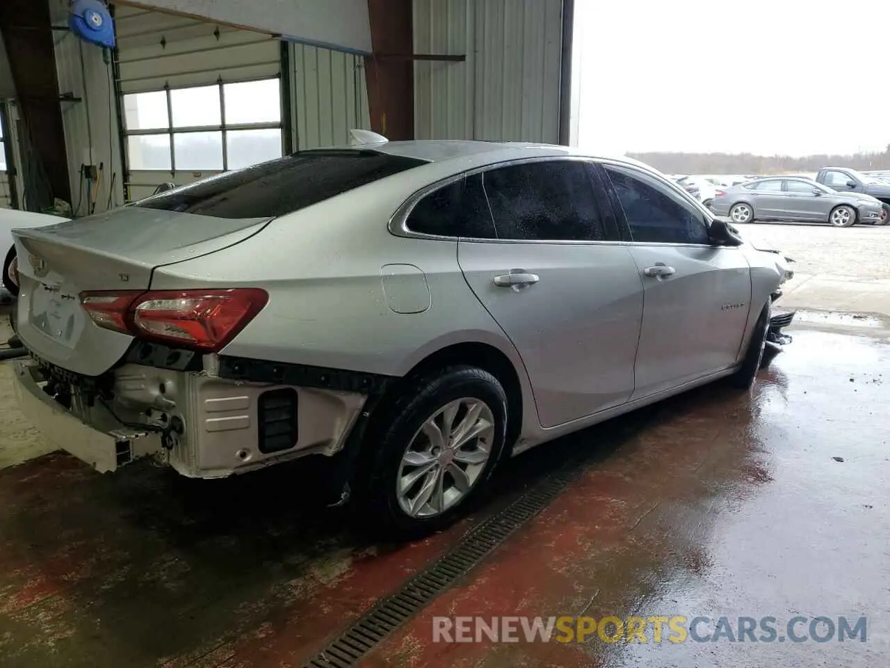 3 Photograph of a damaged car 1G1ZD5ST0NF121415 CHEVROLET MALIBU 2022