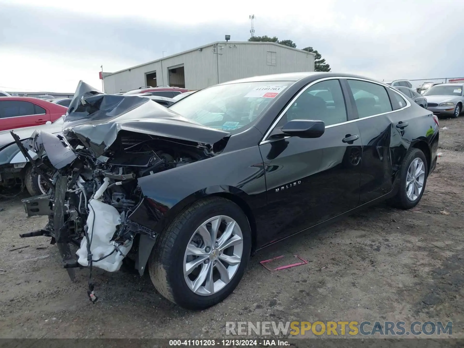 6 Фотография поврежденного автомобиля 1G1ZD5ST0NF124136 CHEVROLET MALIBU 2022