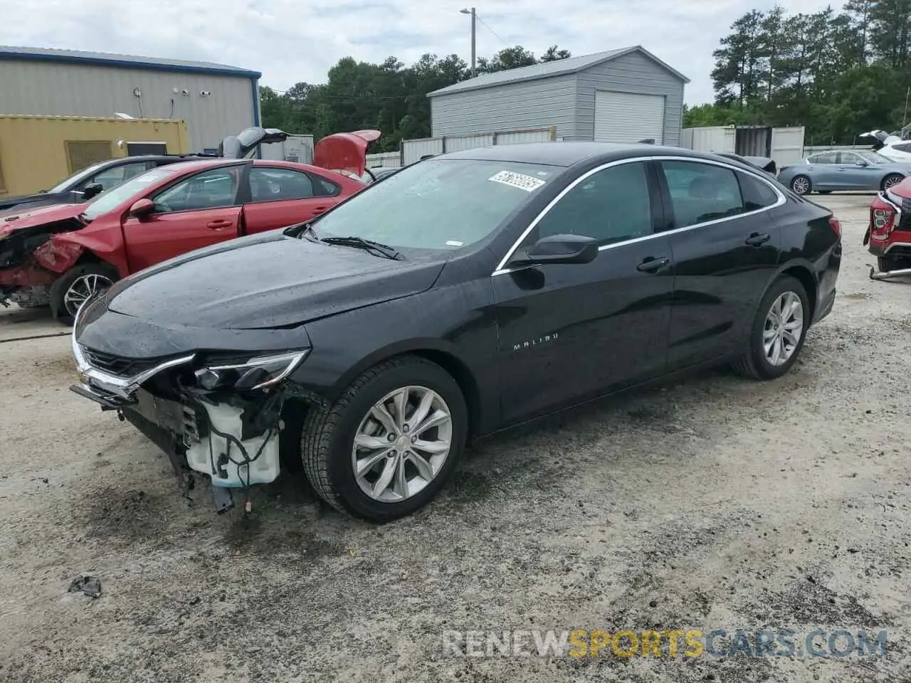 1 Photograph of a damaged car 1G1ZD5ST0NF125626 CHEVROLET MALIBU 2022