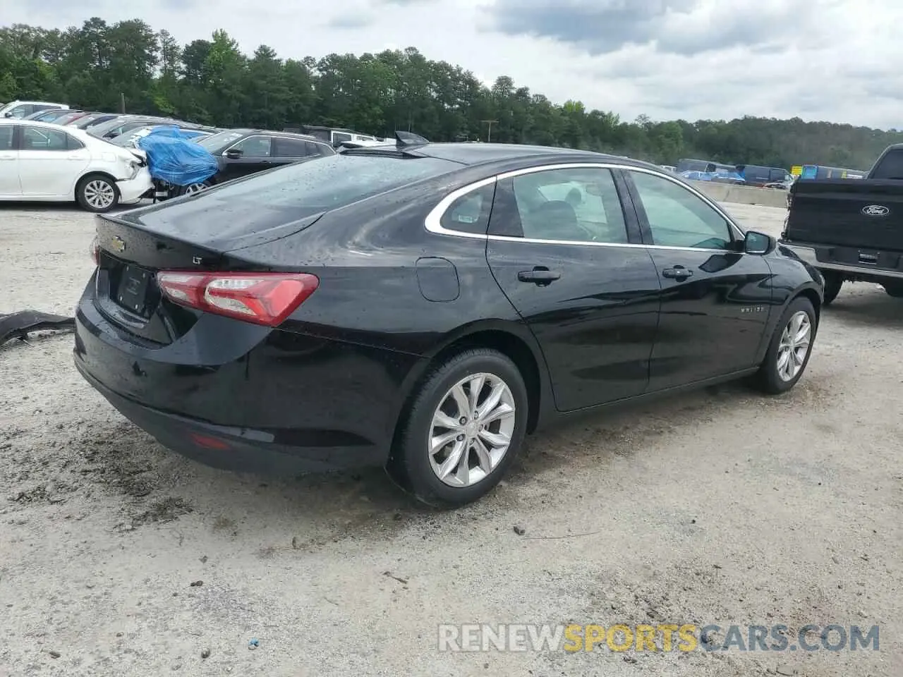 3 Photograph of a damaged car 1G1ZD5ST0NF125626 CHEVROLET MALIBU 2022