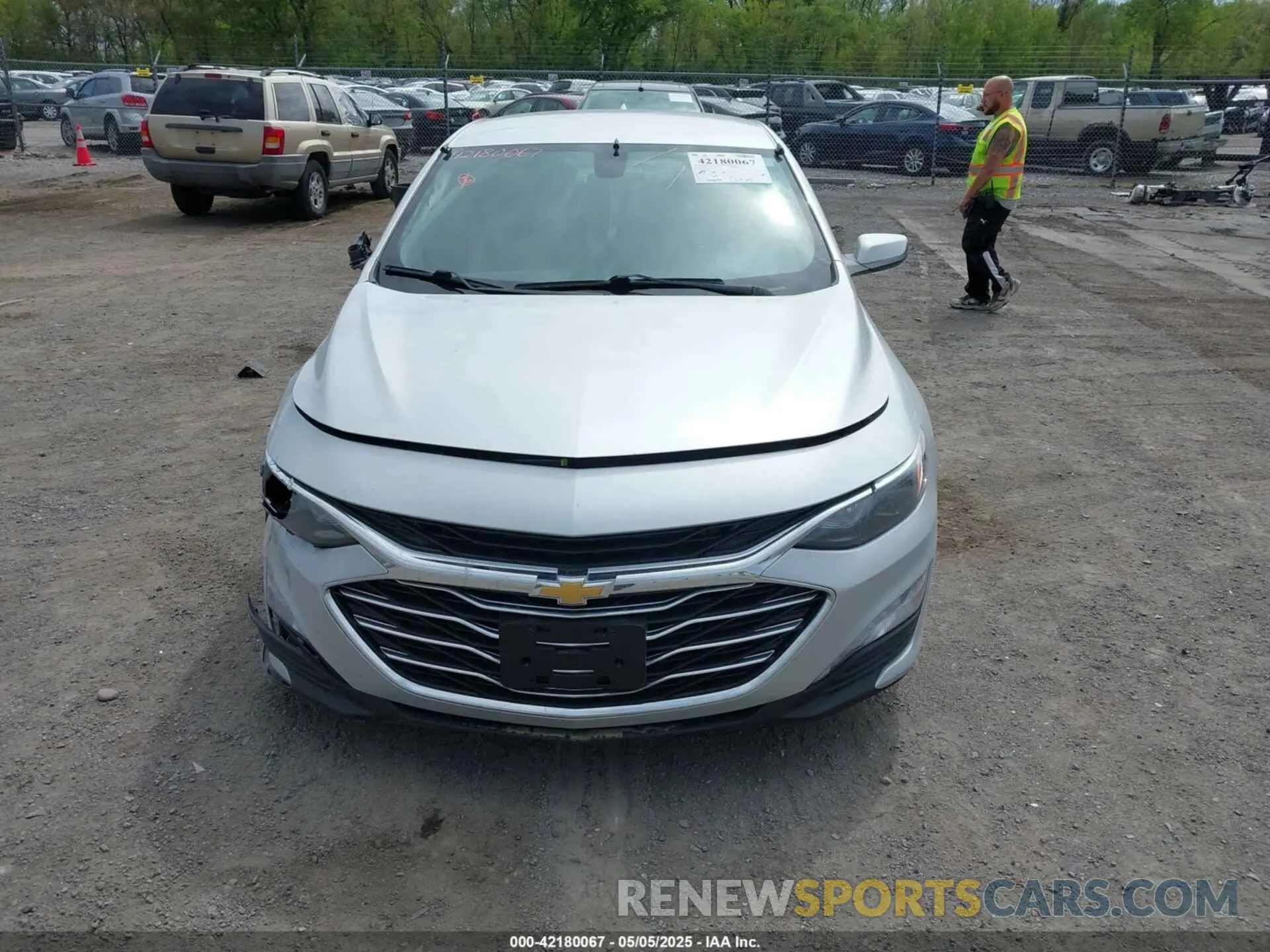 11 Photograph of a damaged car 1G1ZD5ST0NF127151 CHEVROLET MALIBU 2022