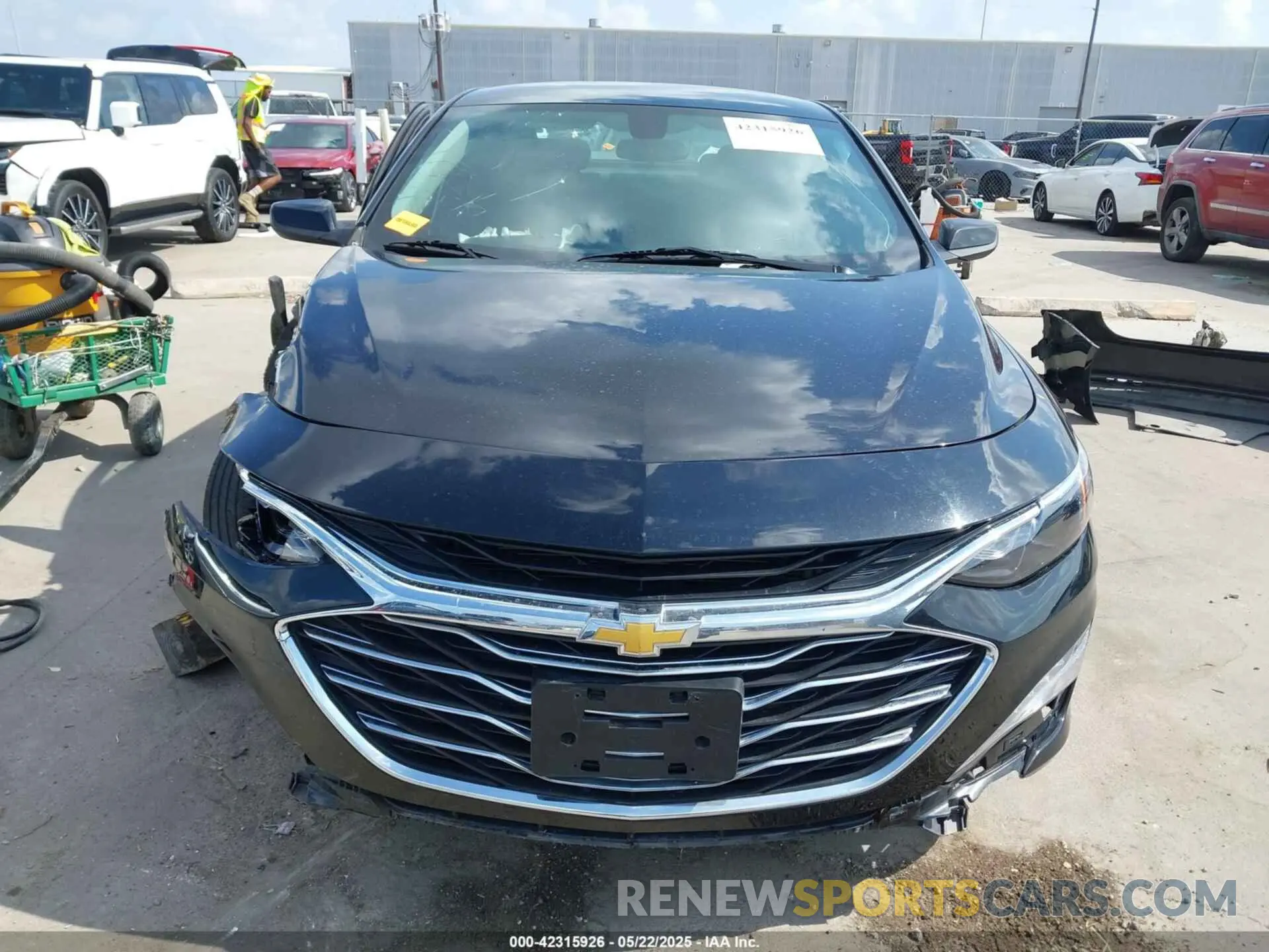 13 Photograph of a damaged car 1G1ZD5ST0NF127604 CHEVROLET MALIBU 2022