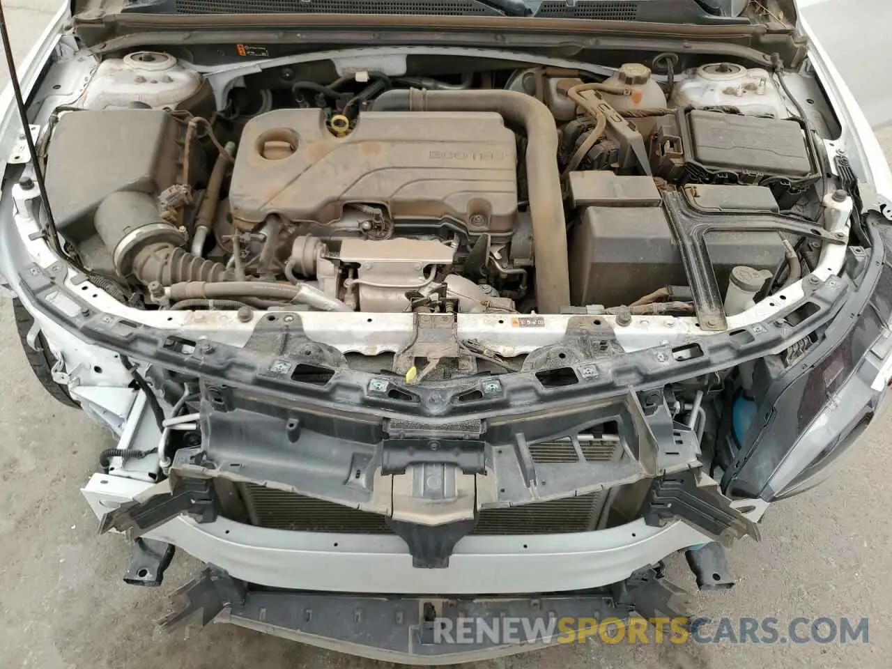 11 Фотография поврежденного автомобиля 1G1ZD5ST0NF132110 CHEVROLET MALIBU 2022