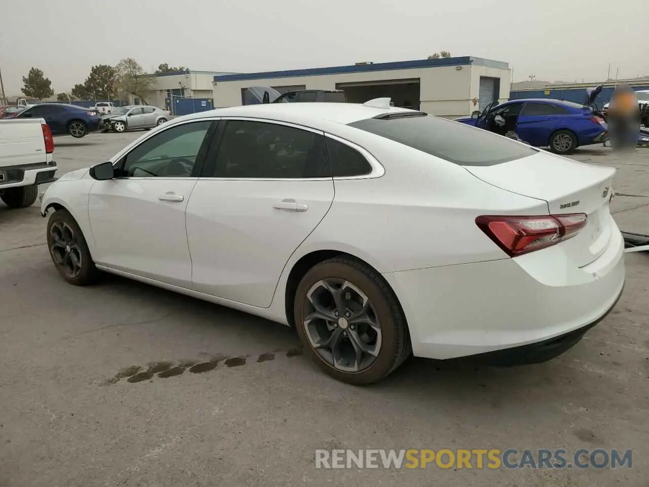 2 Фотография поврежденного автомобиля 1G1ZD5ST0NF132110 CHEVROLET MALIBU 2022