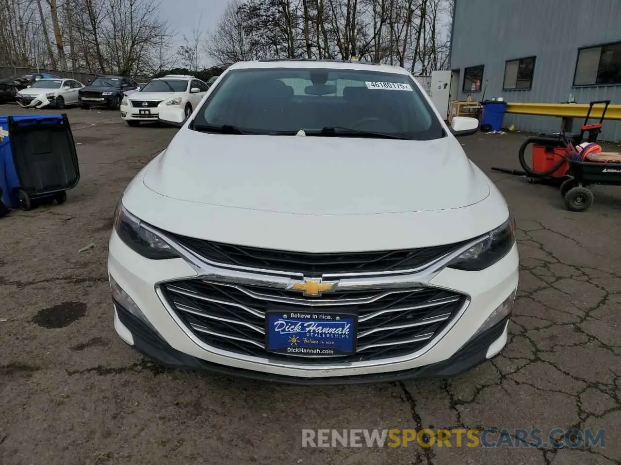 5 Photograph of a damaged car 1G1ZD5ST0NF132513 CHEVROLET MALIBU 2022