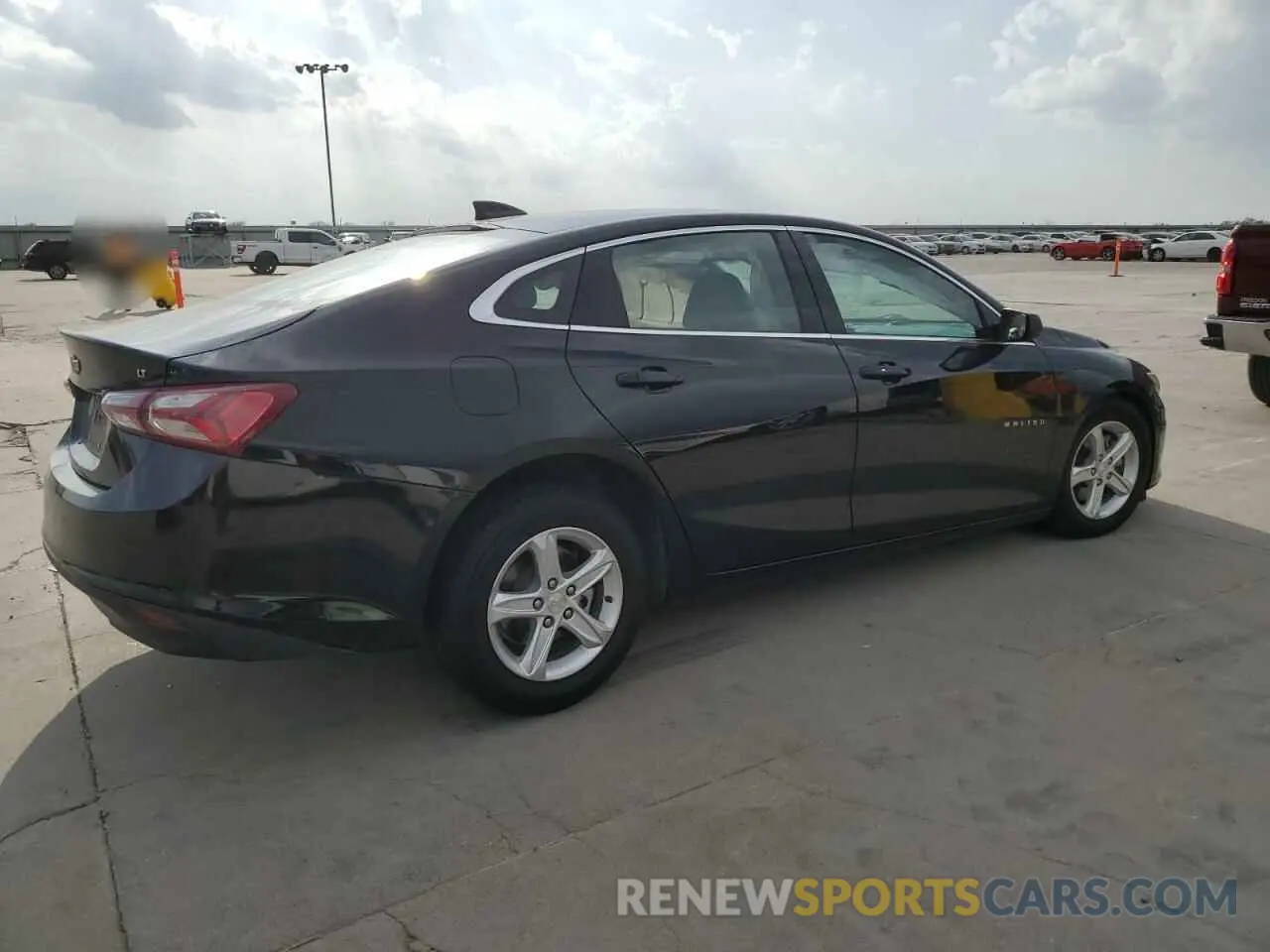 3 Photograph of a damaged car 1G1ZD5ST0NF142720 CHEVROLET MALIBU 2022