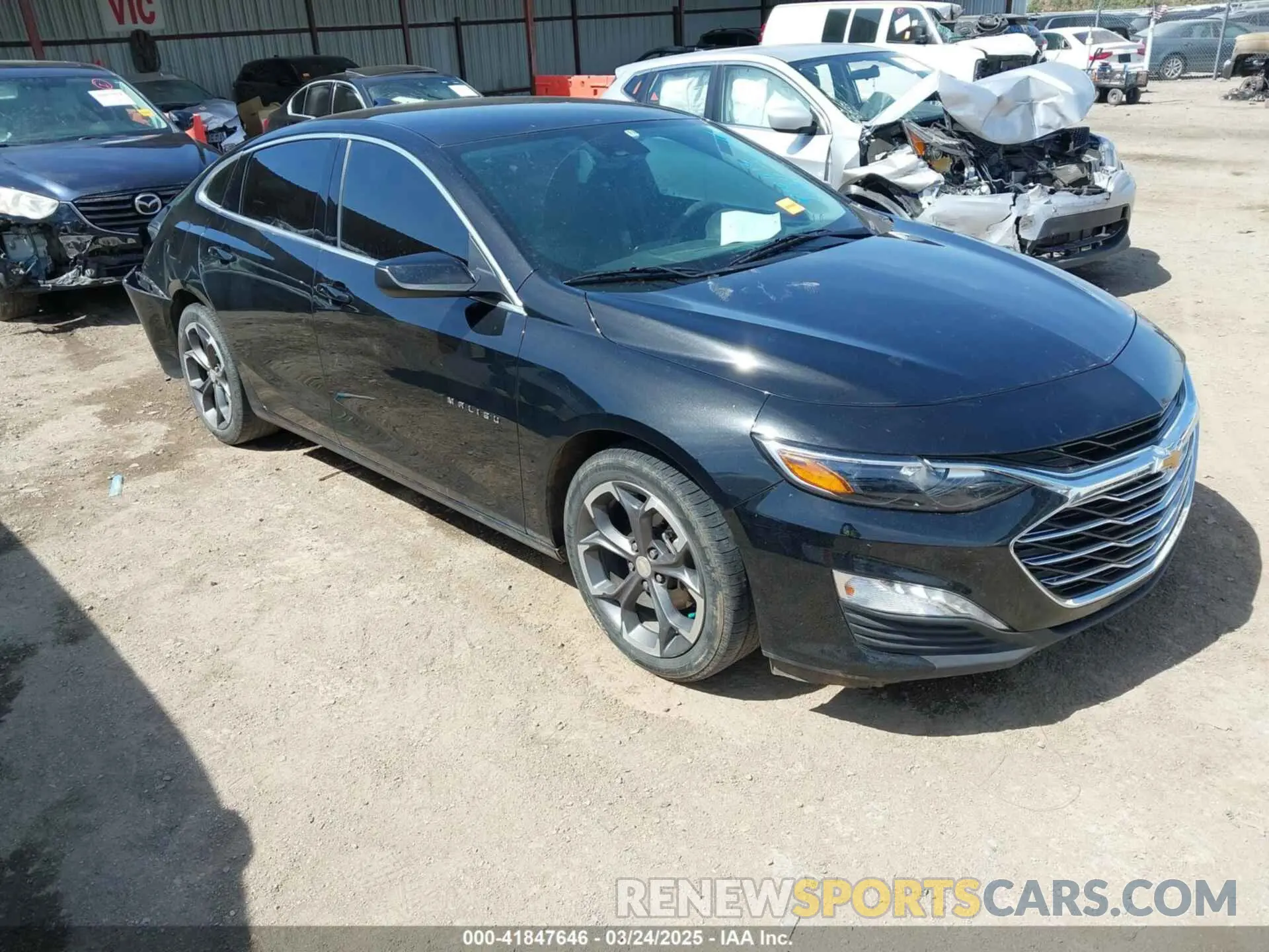 1 Фотография поврежденного автомобиля 1G1ZD5ST0NF145522 CHEVROLET MALIBU 2022