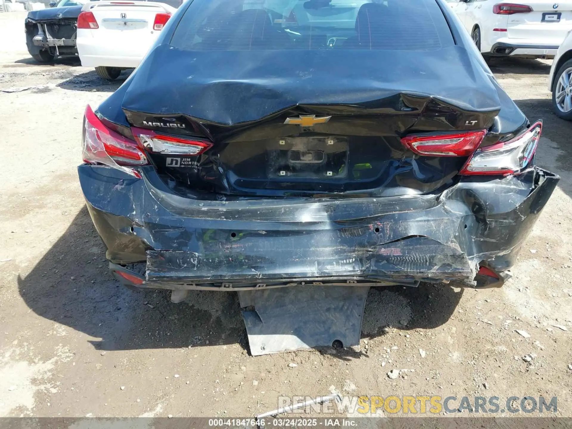 12 Фотография поврежденного автомобиля 1G1ZD5ST0NF145522 CHEVROLET MALIBU 2022