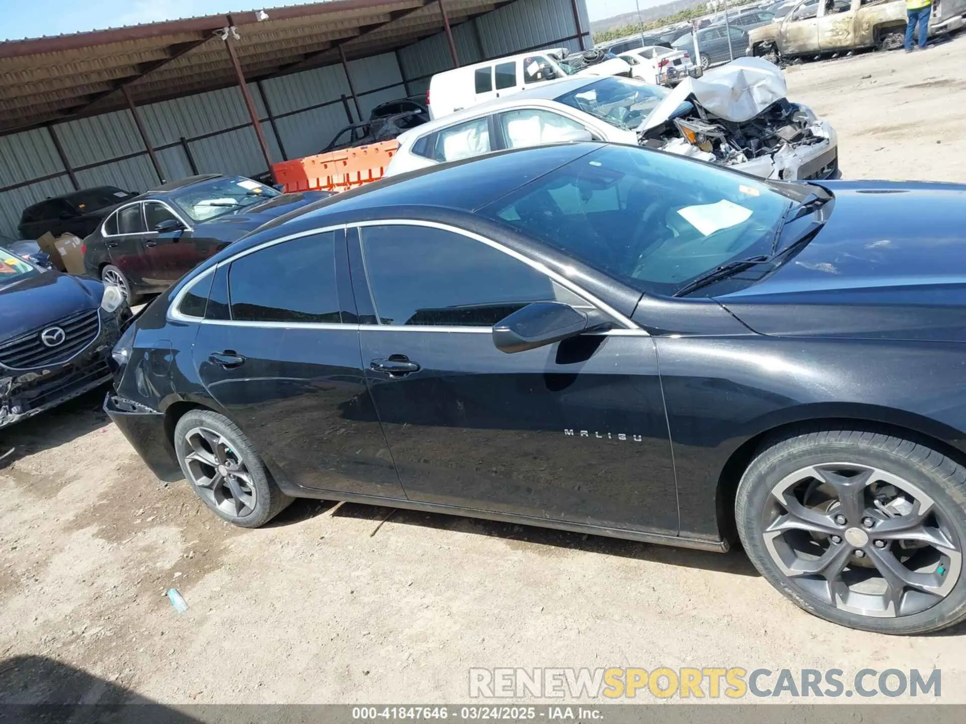 14 Фотография поврежденного автомобиля 1G1ZD5ST0NF145522 CHEVROLET MALIBU 2022