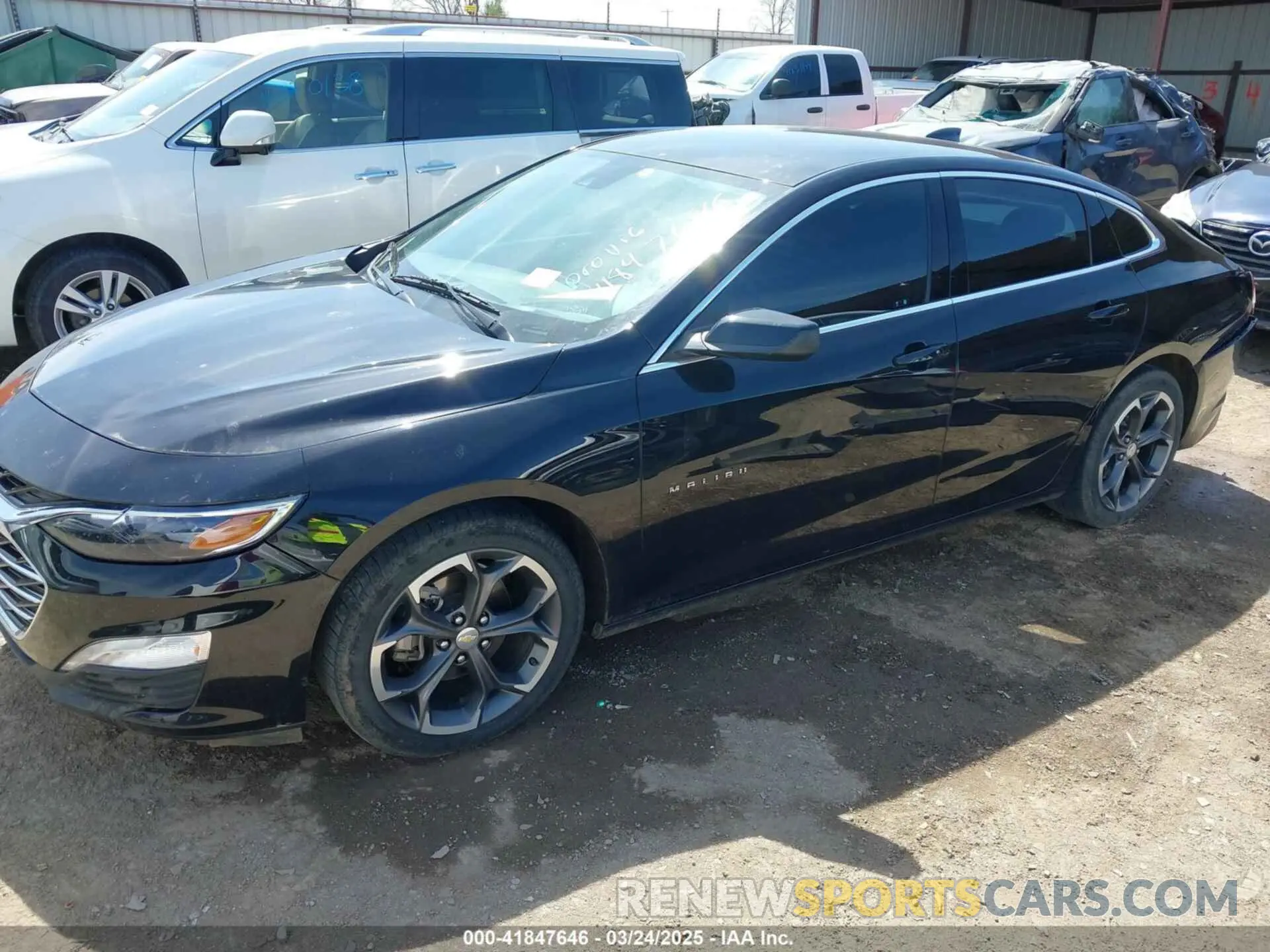 2 Фотография поврежденного автомобиля 1G1ZD5ST0NF145522 CHEVROLET MALIBU 2022