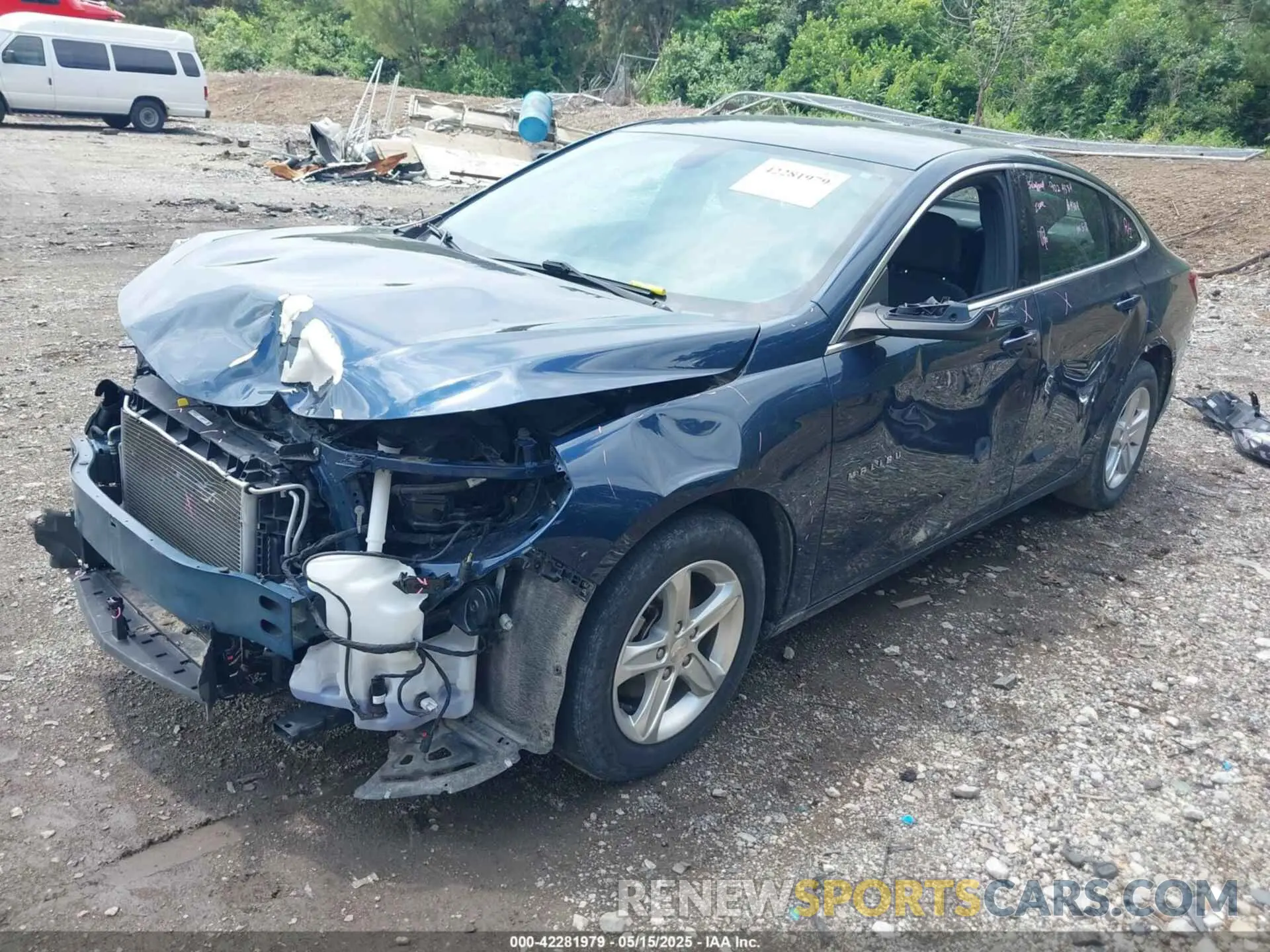 2 Photograph of a damaged car 1G1ZD5ST0NF150607 CHEVROLET MALIBU 2022