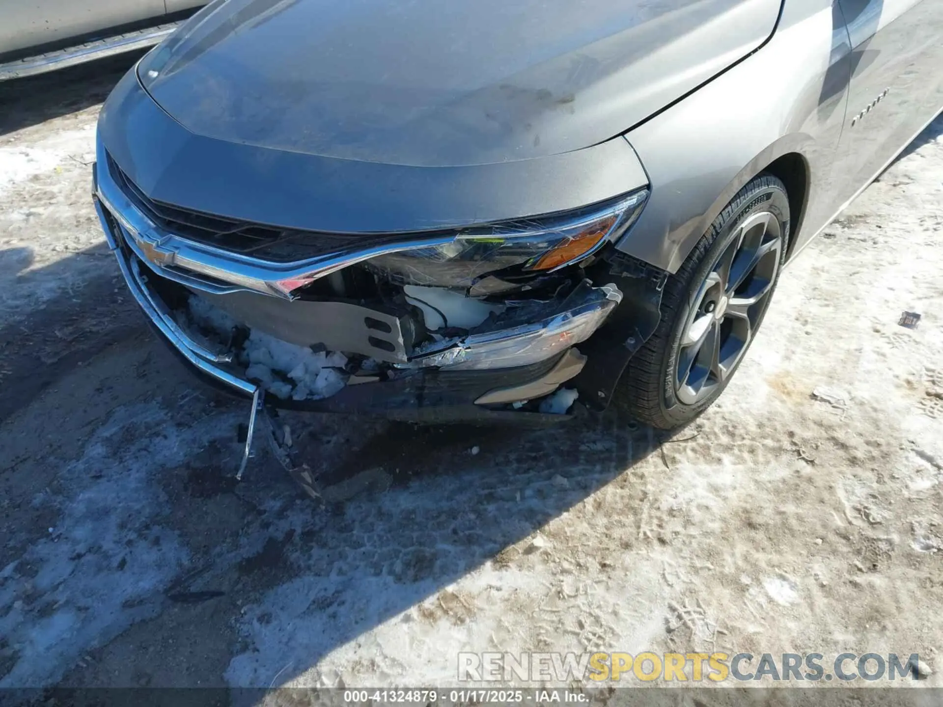 6 Photograph of a damaged car 1G1ZD5ST0NF154804 CHEVROLET MALIBU 2022
